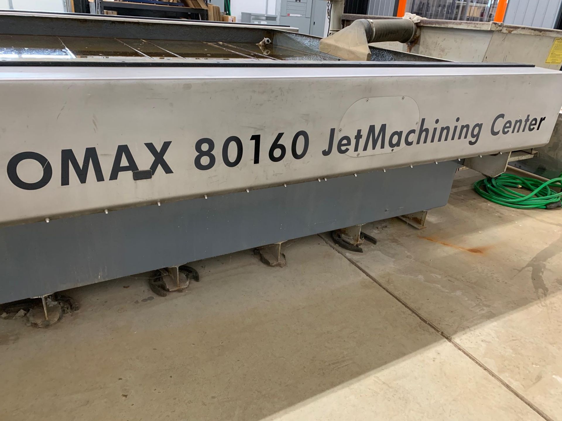 2004 OMAX 80160 JET MACHINING CENTER TILT-A-JET CNC WATERJET, S/N E511529 - Image 5 of 29