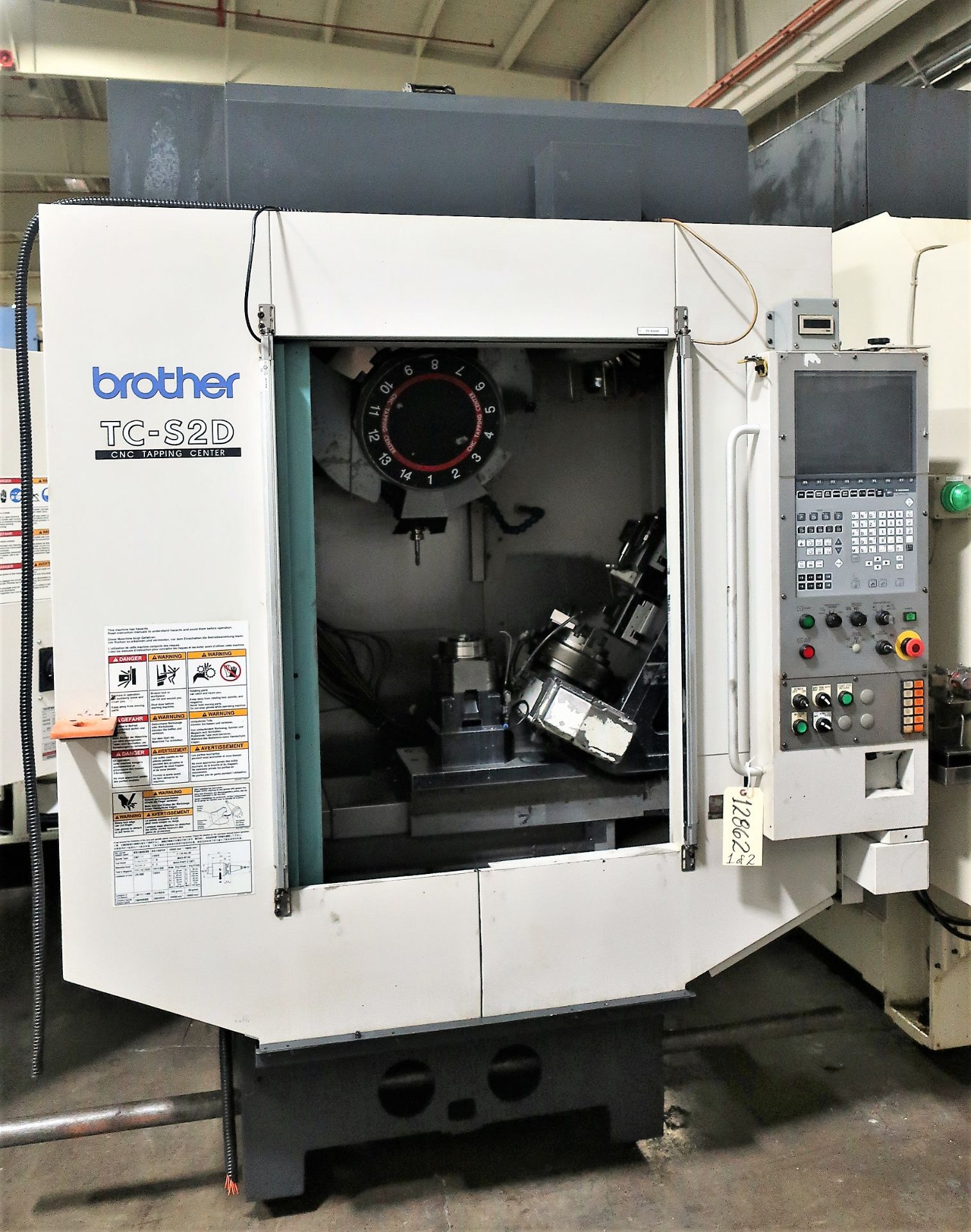 BROTHER TC-S2D 4-AXIS CNC DRILL TAP VERTICAL MACHINING CENTER, NEW 2011