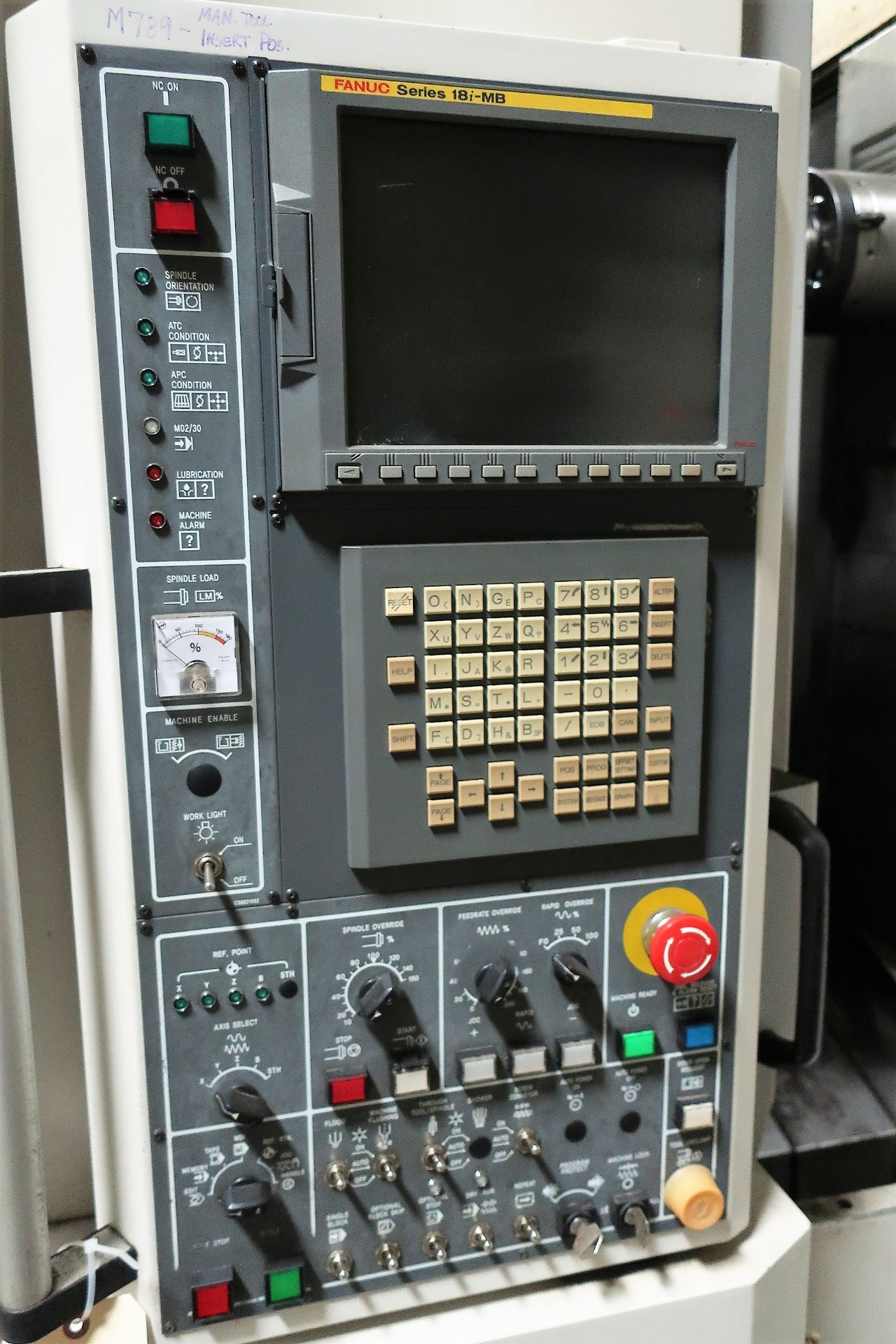 2006 20"X20" DOOSAN DHP-5000 CNC 4-AXIS HORIZONTAL MACHINING CENTER, S/N HP510088 - Image 2 of 13