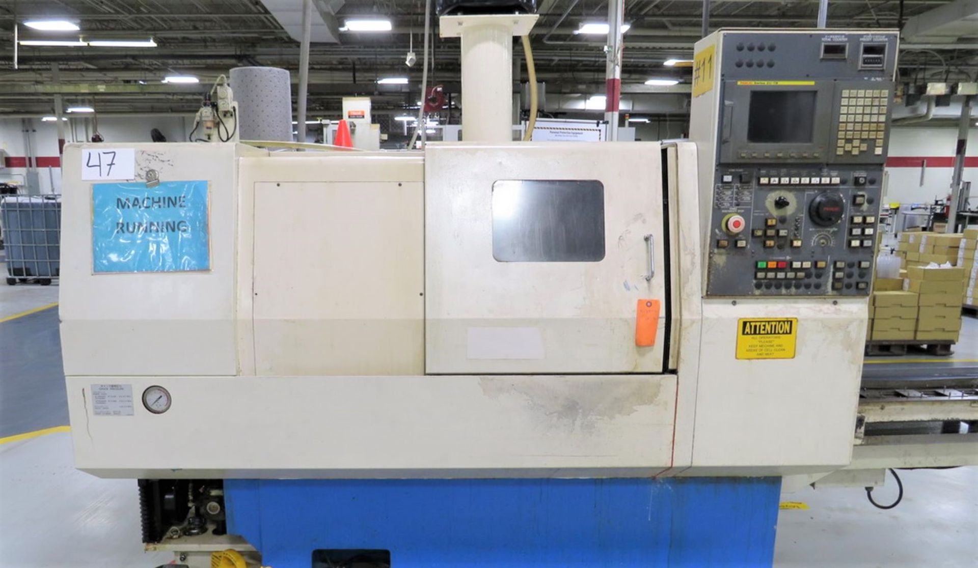 2006 MIYANO LZ-02R CNC 3-AXIS CHUCKER W/ROBOTIC LOADING AND LIVE TOOLING, S/N 3XR20010 - Image 7 of 9