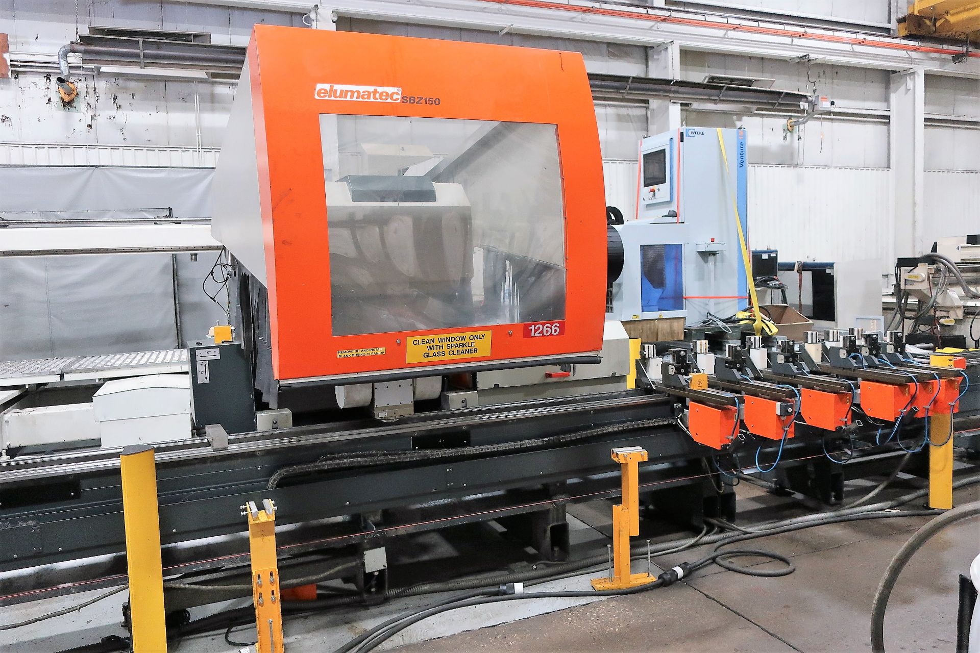 ELUMATEC SBZ 150 5-AXIS CNC 10 METER PROFILE ROUTER, NEW 2007