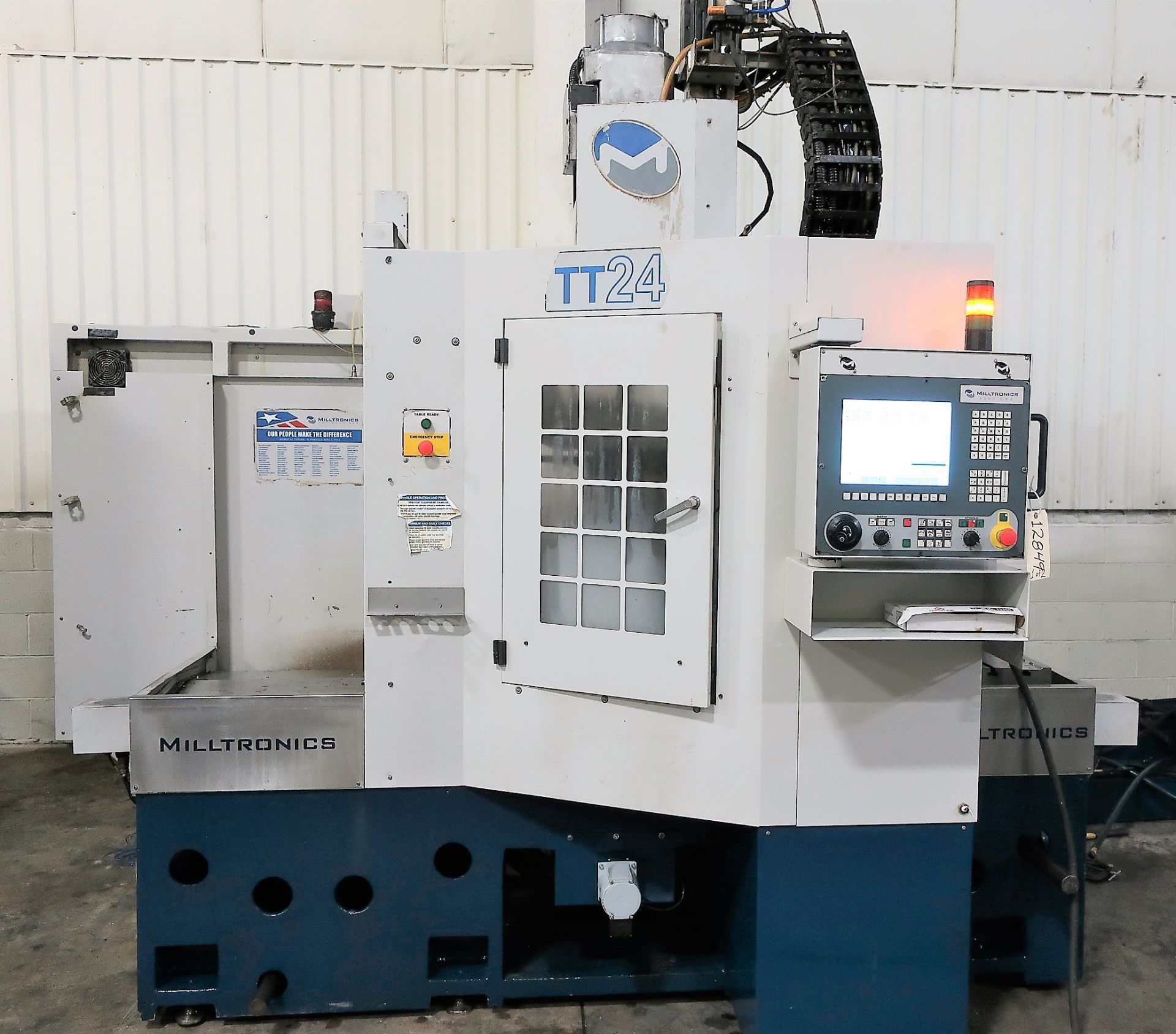 2012 MILLTRONICS TT24 3-AXIS CNC VERTICAL MACHINING CENTER W/PALLET CHANGER