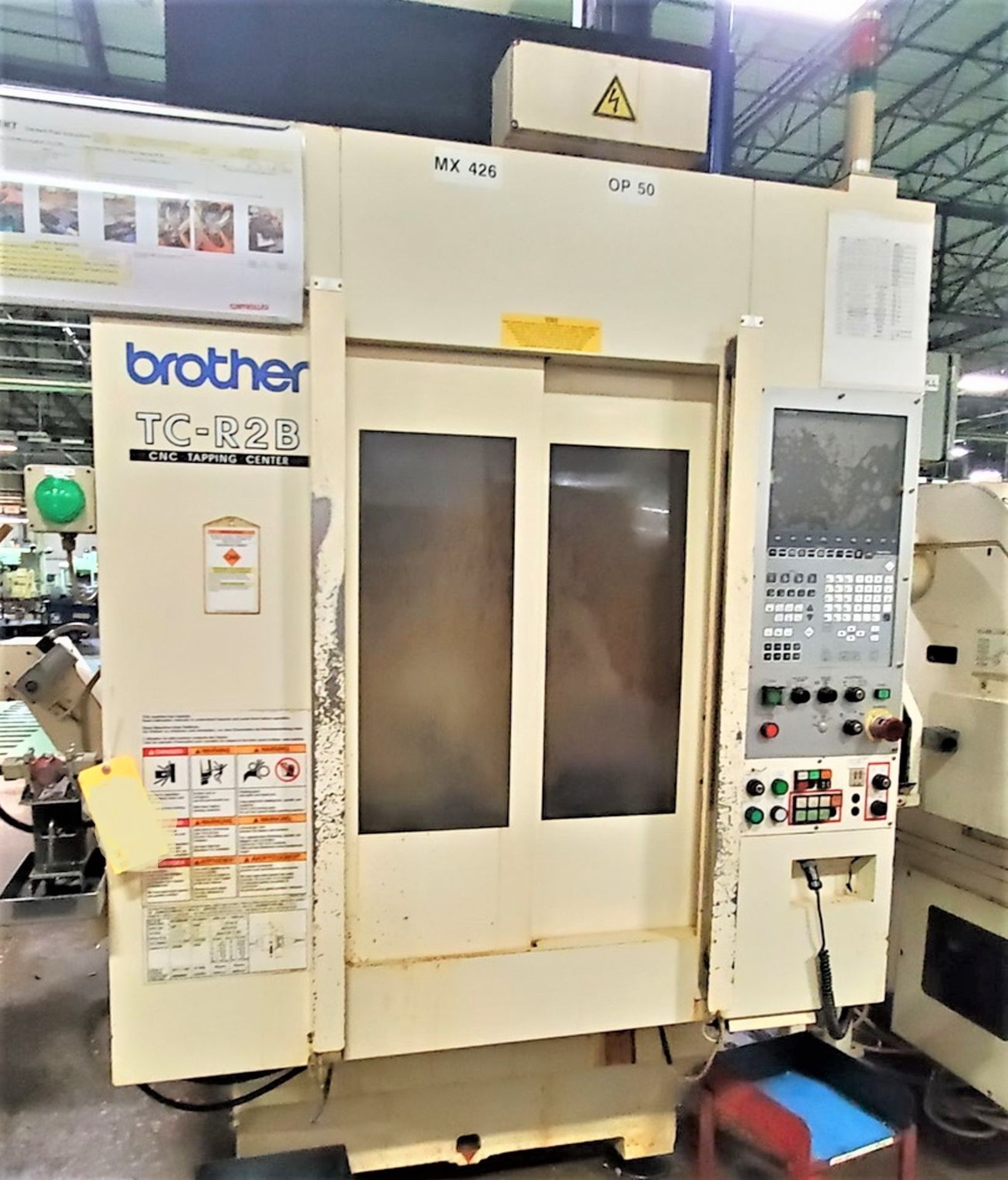 BROTHER TC-R2B CNC DRILL TAP VERTICAL MACHINING CENTER, S/N 111878, NEW 2012