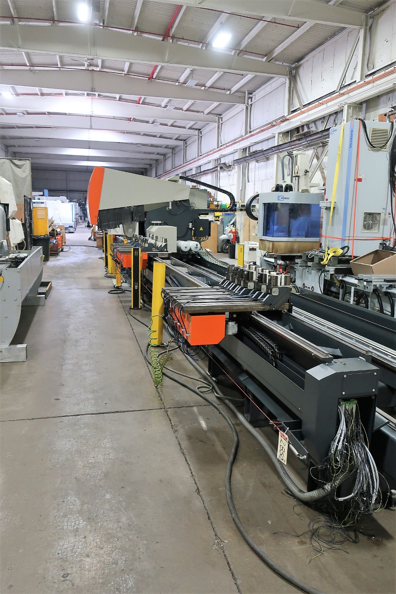 ELUMATEC SBZ 150 5-AXIS CNC 10 METER PROFILE ROUTER, NEW 2007 - Image 10 of 16