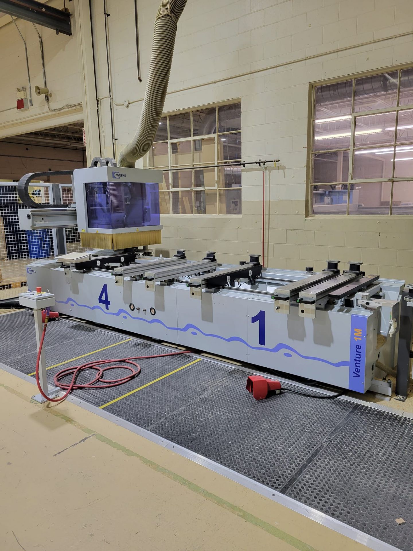 WEEKE OPTIMAT BHC VENTURE 1M CNC POD & RAIL ROUTER, 3250MM X 1250 TABLE, NEW 2009 - Image 13 of 14