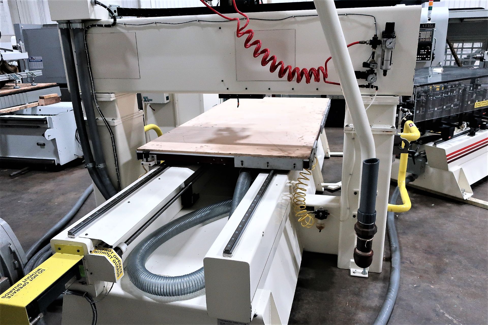 5'x10' THERMWOOD C-40 3-AXIS CNC ROUTER W/EXTENDED Z-AXIS, S/N C401880899 - Image 7 of 10