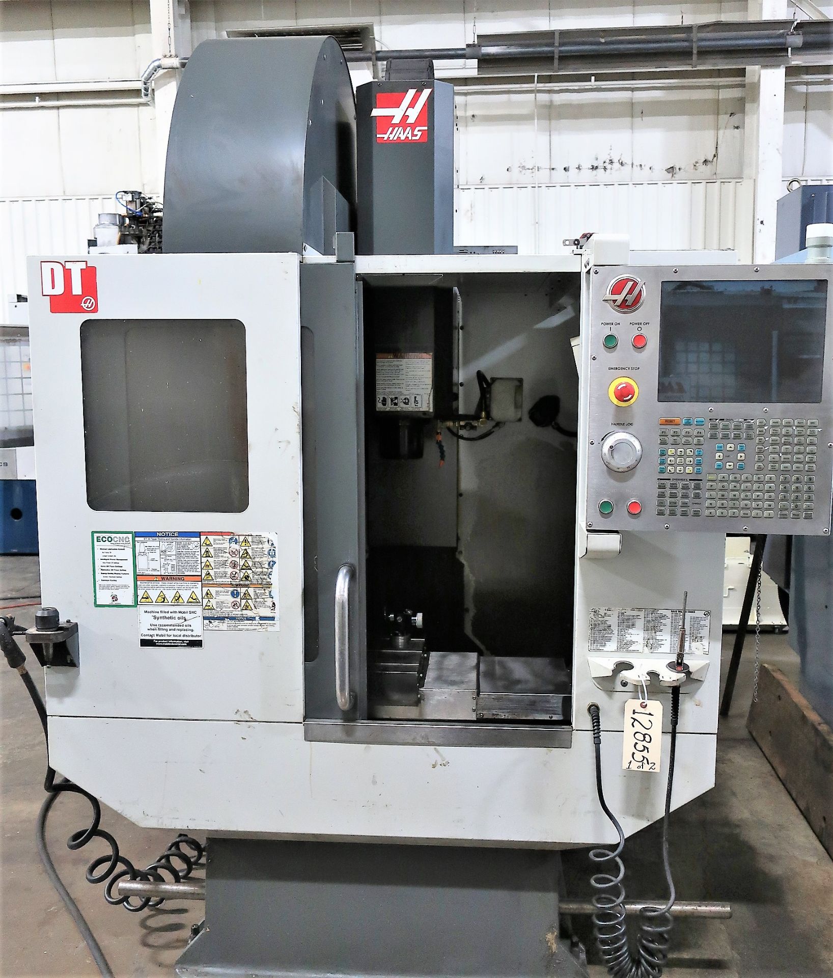 HAAS DT-1 4-AXIS READY CNC DRILL/TAP VERTICAL MACHINING CENTER, NEW 2011