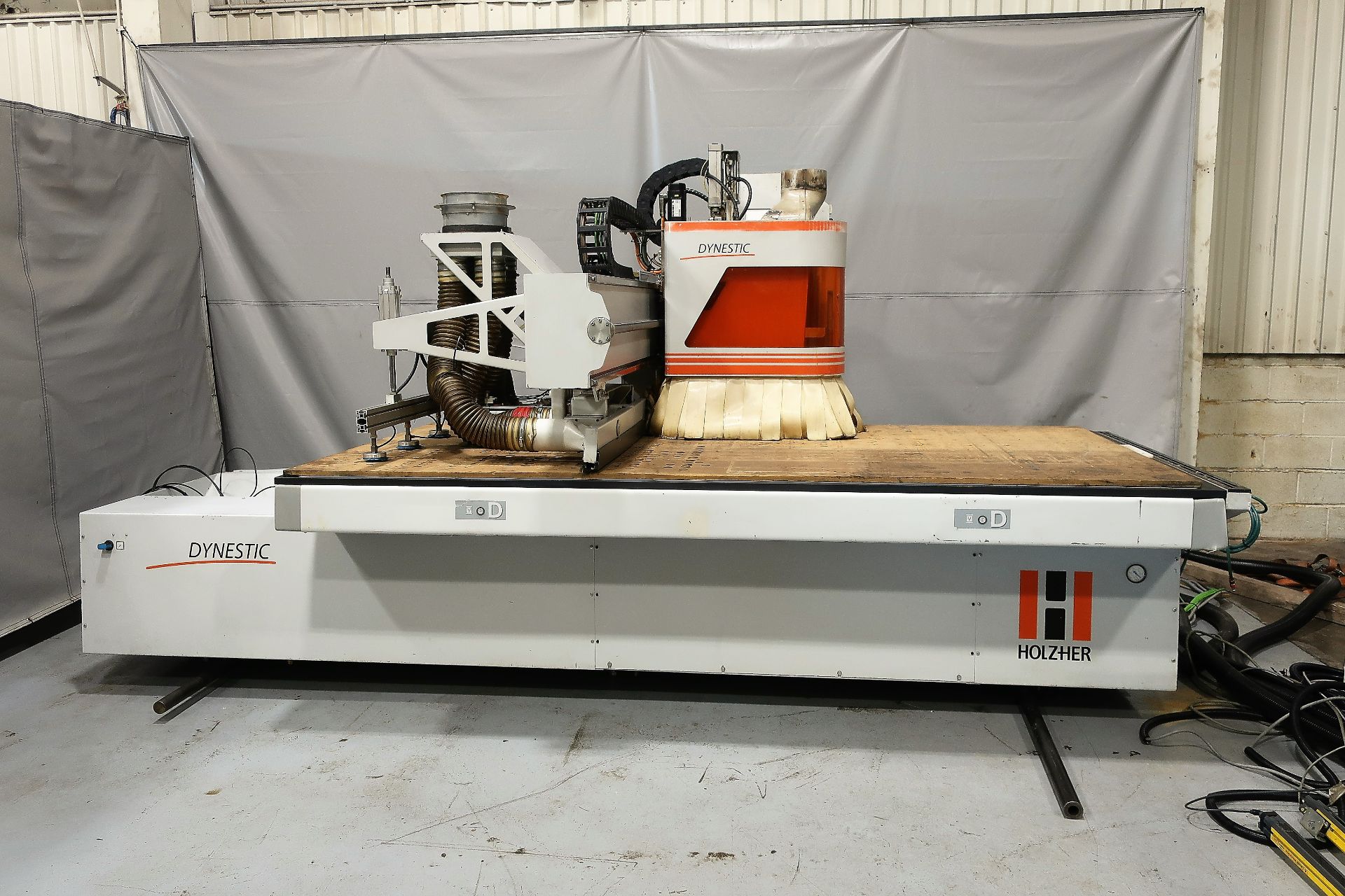 5' X 10' HOLZHER DYNESTIC 7516 CNC ROUTER, S/N 27/1-102, NEW 2011 - Image 3 of 19