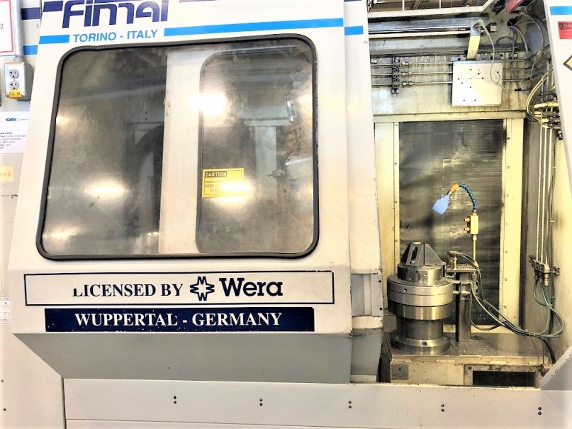 FIMAT WERA CNC 5-AXIS BEVEL GEAR DEBURRING MACHINE, S/N 64/07, NEW 2007 - Image 2 of 7