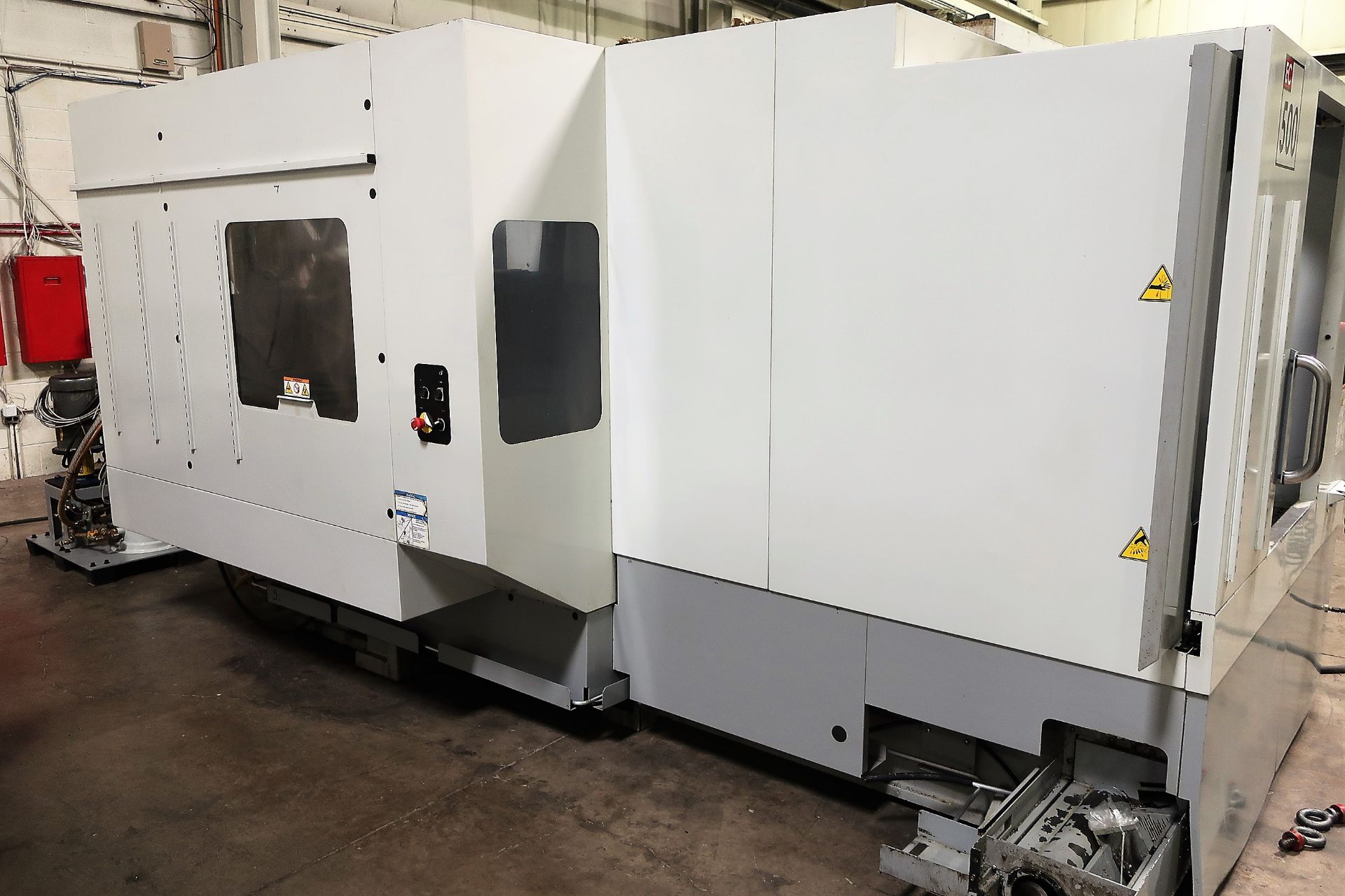 19.7" X 19.7" HAAS EC-500 4-AXIS CNC HORIZONTAL MACHINING CENTER, S/N 2052705, NEW 2008 - Image 12 of 18