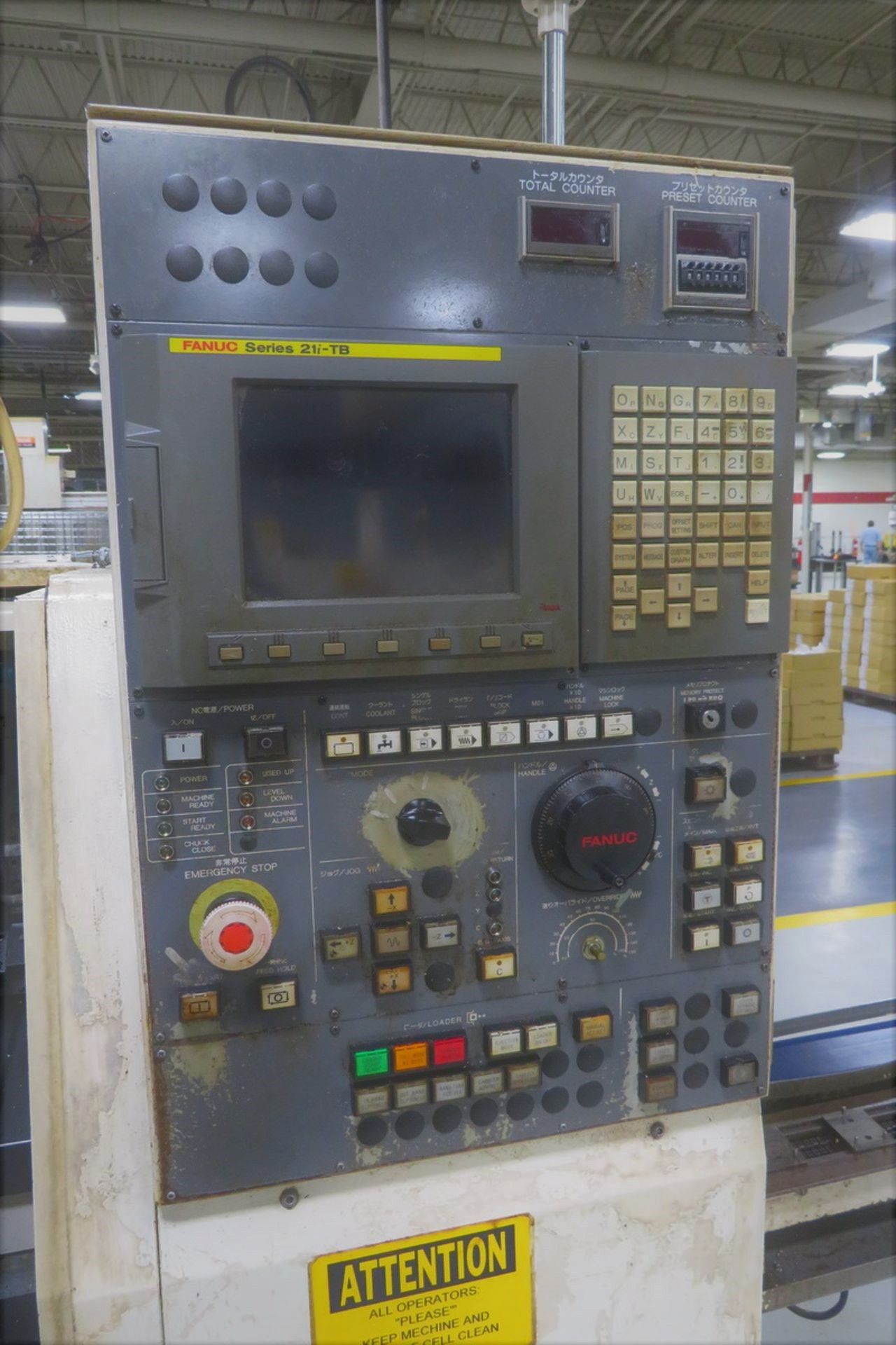 MIYANO LZ-02R CNC 3-AXIS CHUCKER W/ROBOTIC LOADING & LIVE TOOLING, S/N 3XR20010, NEW 2006 - Image 5 of 9