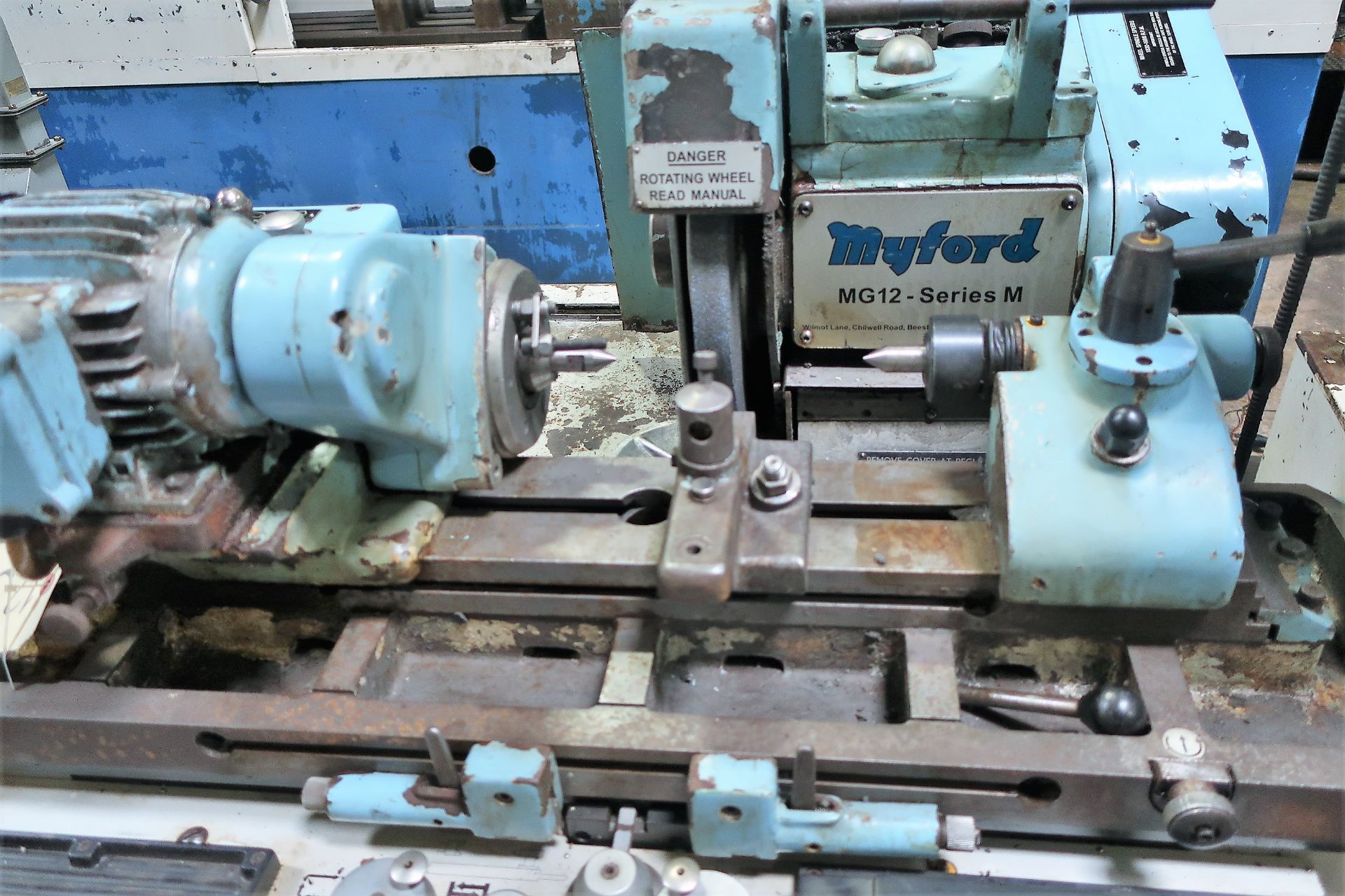 5"x12" MYFORD MG12 HPM PRECISION HYDRAULIC CLYINDRICAL GRINDER, S/N 170757, NEW 1999 - Image 3 of 3