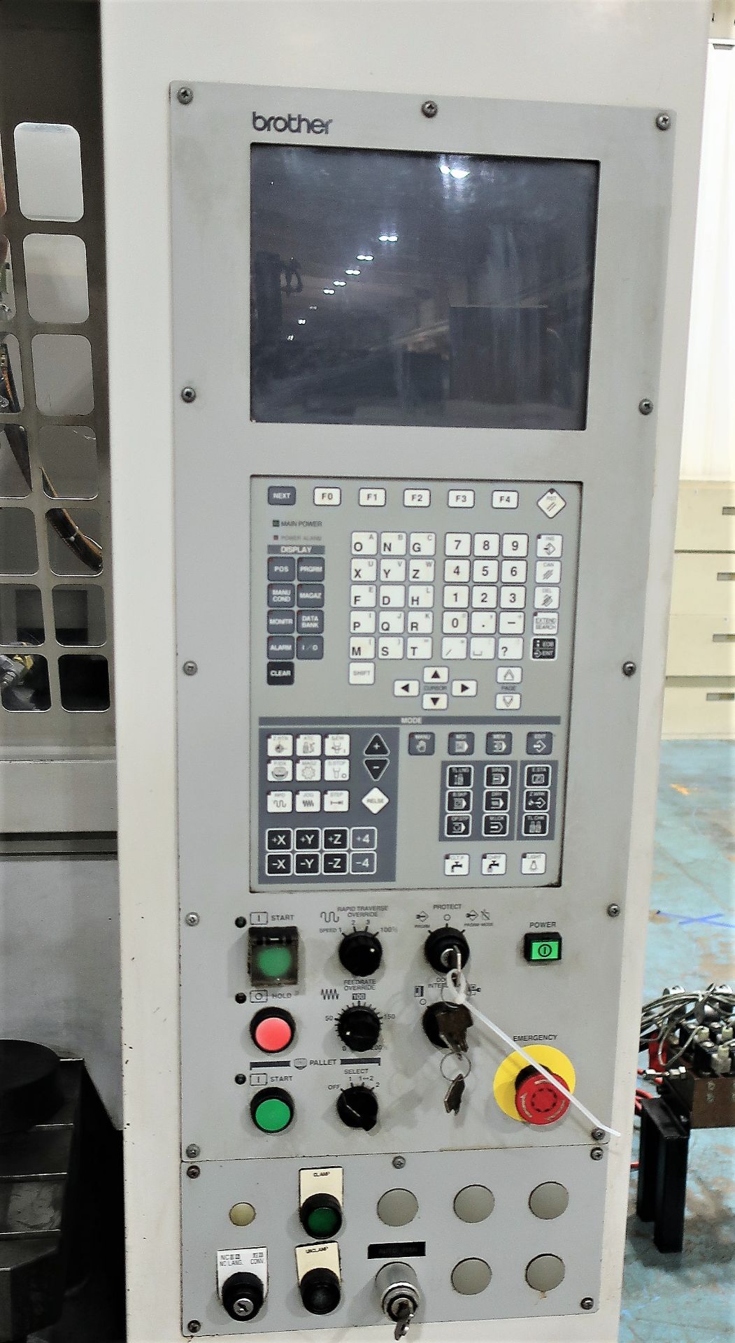 BROTHER TC-R2A CNC DRILL/TAP VERTICAL MACHINING CENTER W/PALLET CHANGER, S/N 111153, NEW 2001 - Image 2 of 9