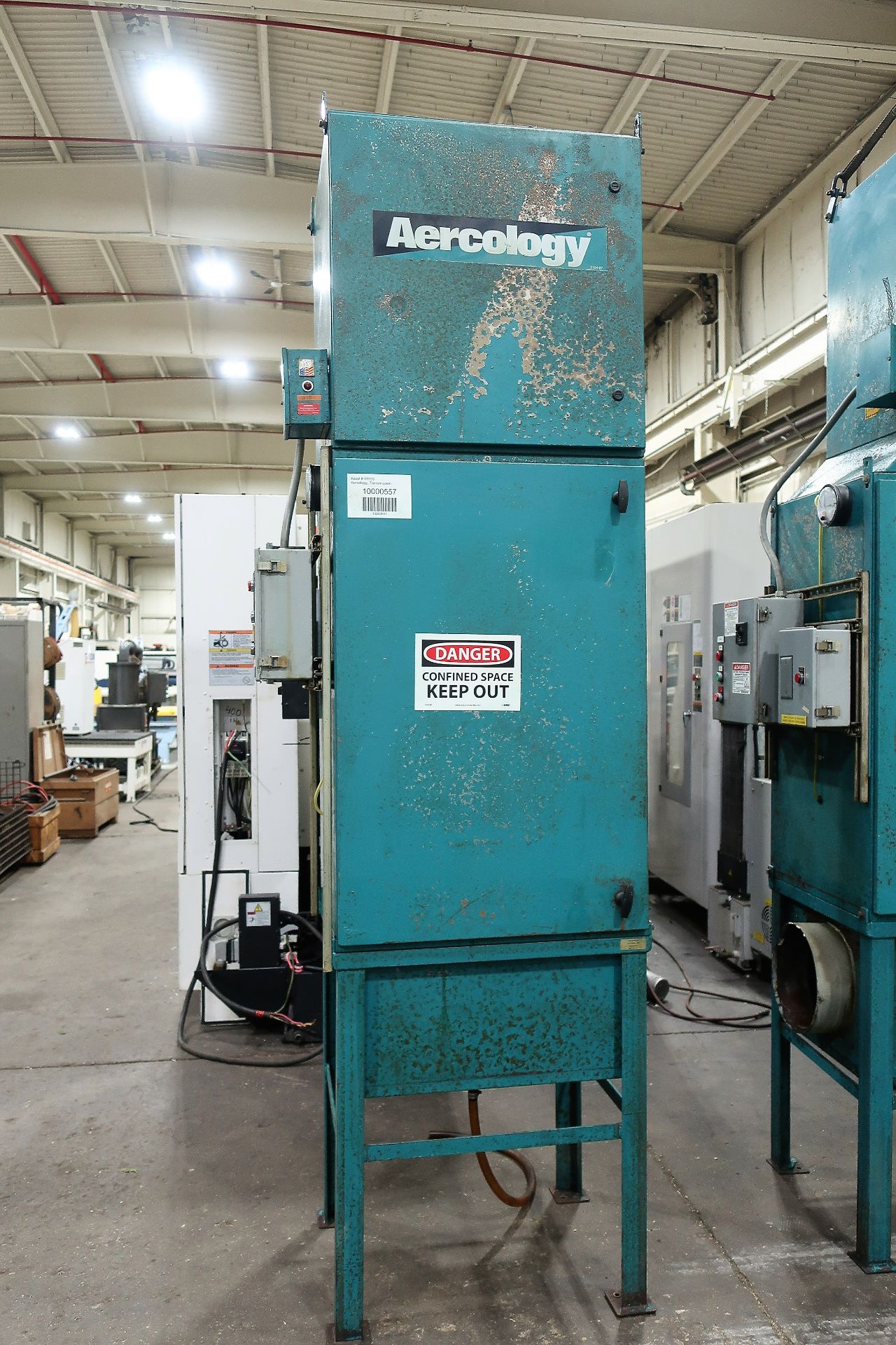 AERCOLOGY MDV-3000 DUST COLLECTOR, S/N 656017