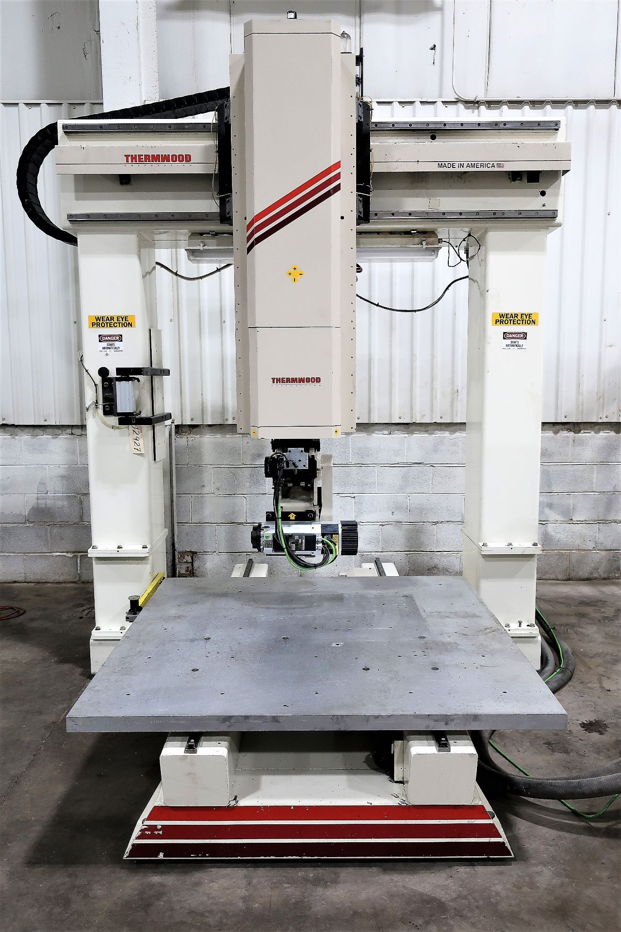 ***SOLD SOLD SOLD ***THERMWOOD C67 5-AXIS CNC ROUTER, 5'X5' TABLE, 36"Z, REBUILT AND UPGRADED 2011 - Image 3 of 9