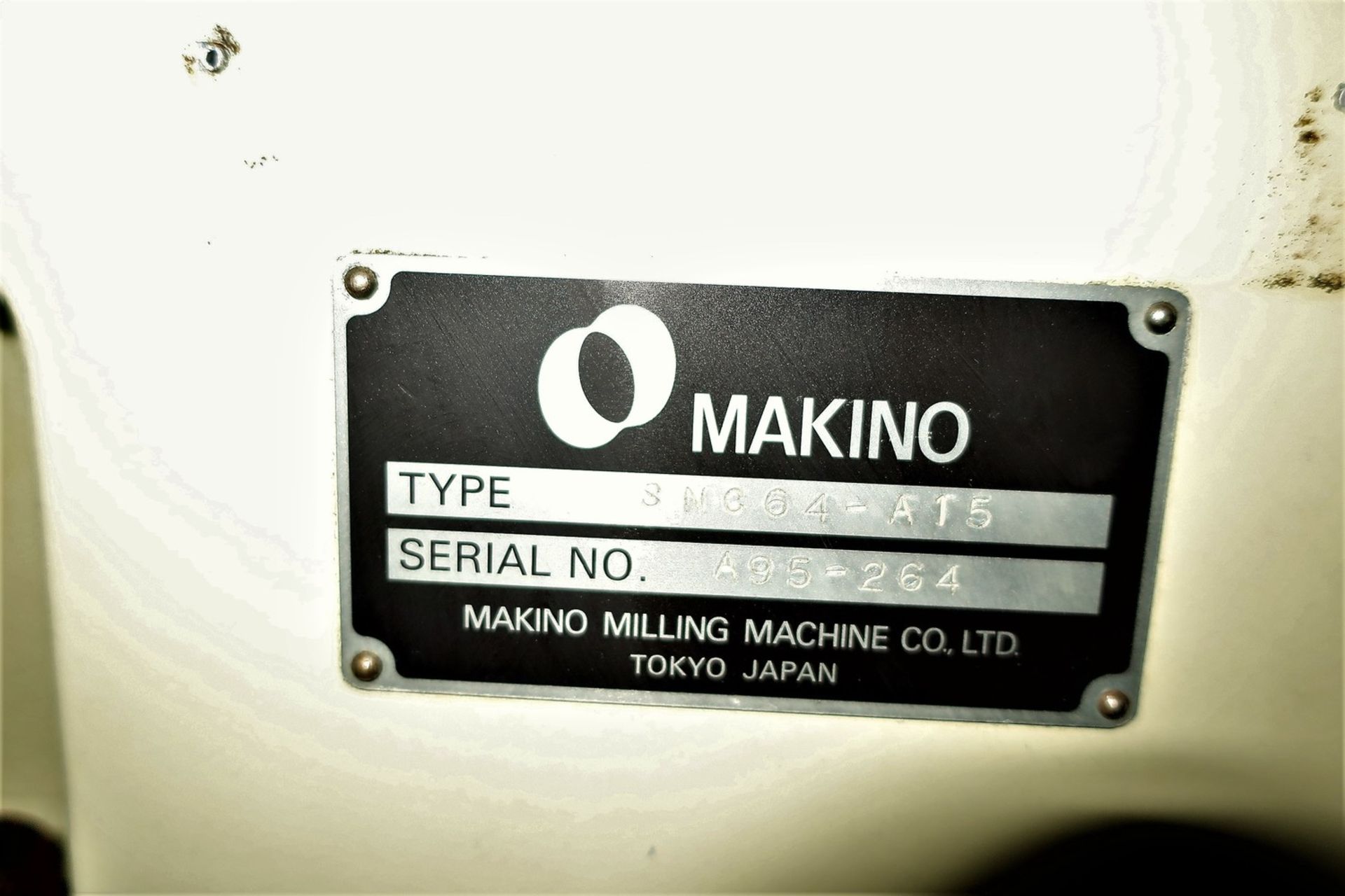 MAKINO SNC64-A15 CNC GRAPHITE MILLING MACHINE, S/N A95-264, NEW 1999 - Image 10 of 10