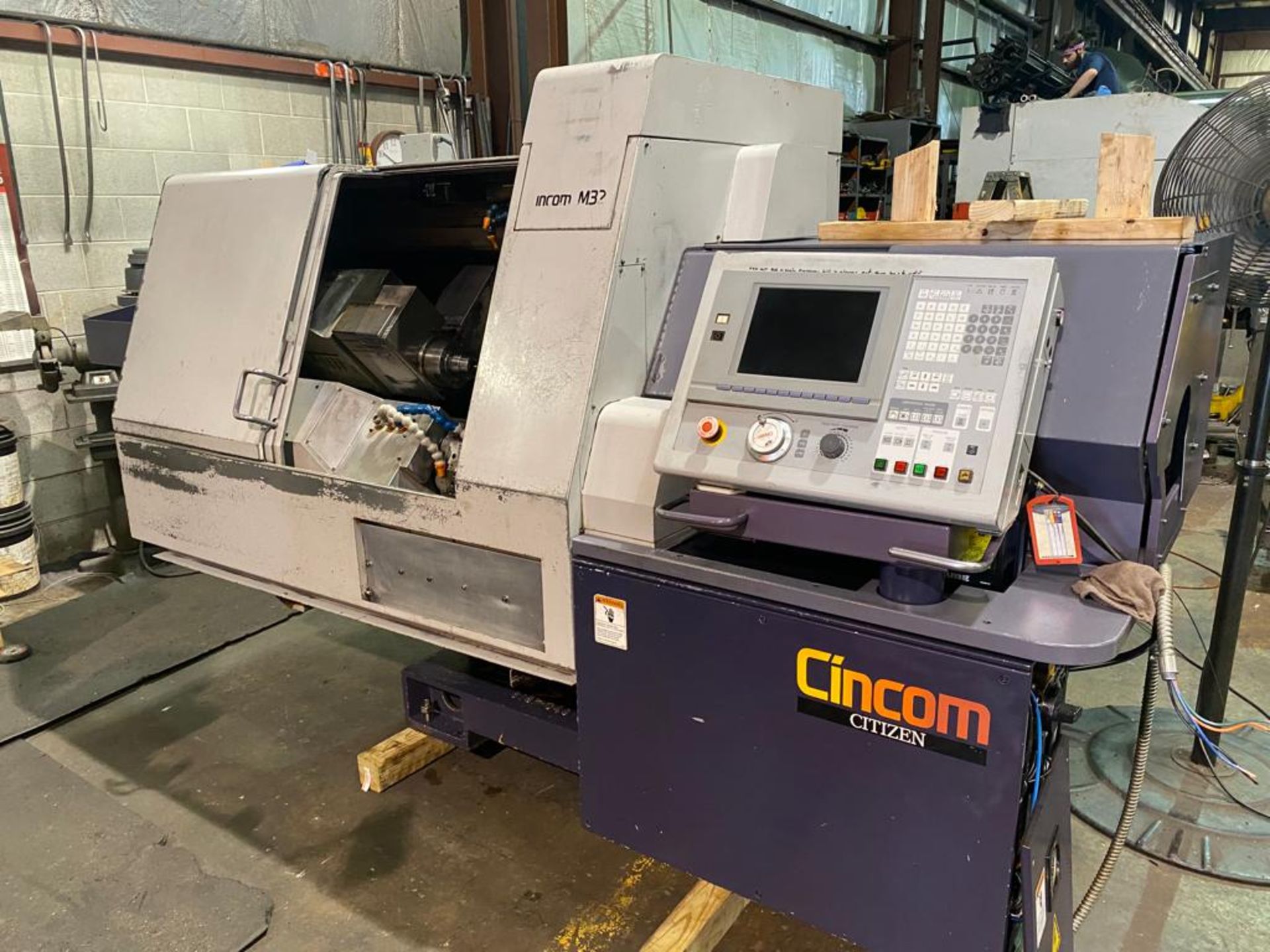 Citizen M32 Swiss Type CNC Lathe, SN P12392, New 2001 - Image 17 of 29