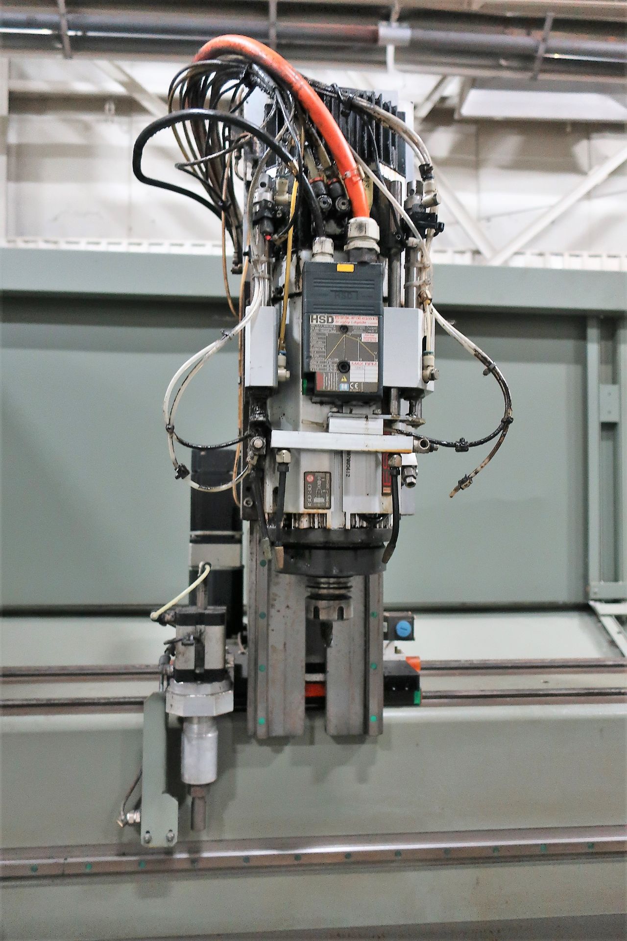 4 METER EMMEGI PHANTOMATIC T4 A CNC PROFILE MACHINING CENTER, S/N C104712, NEW 2007 - Image 3 of 7
