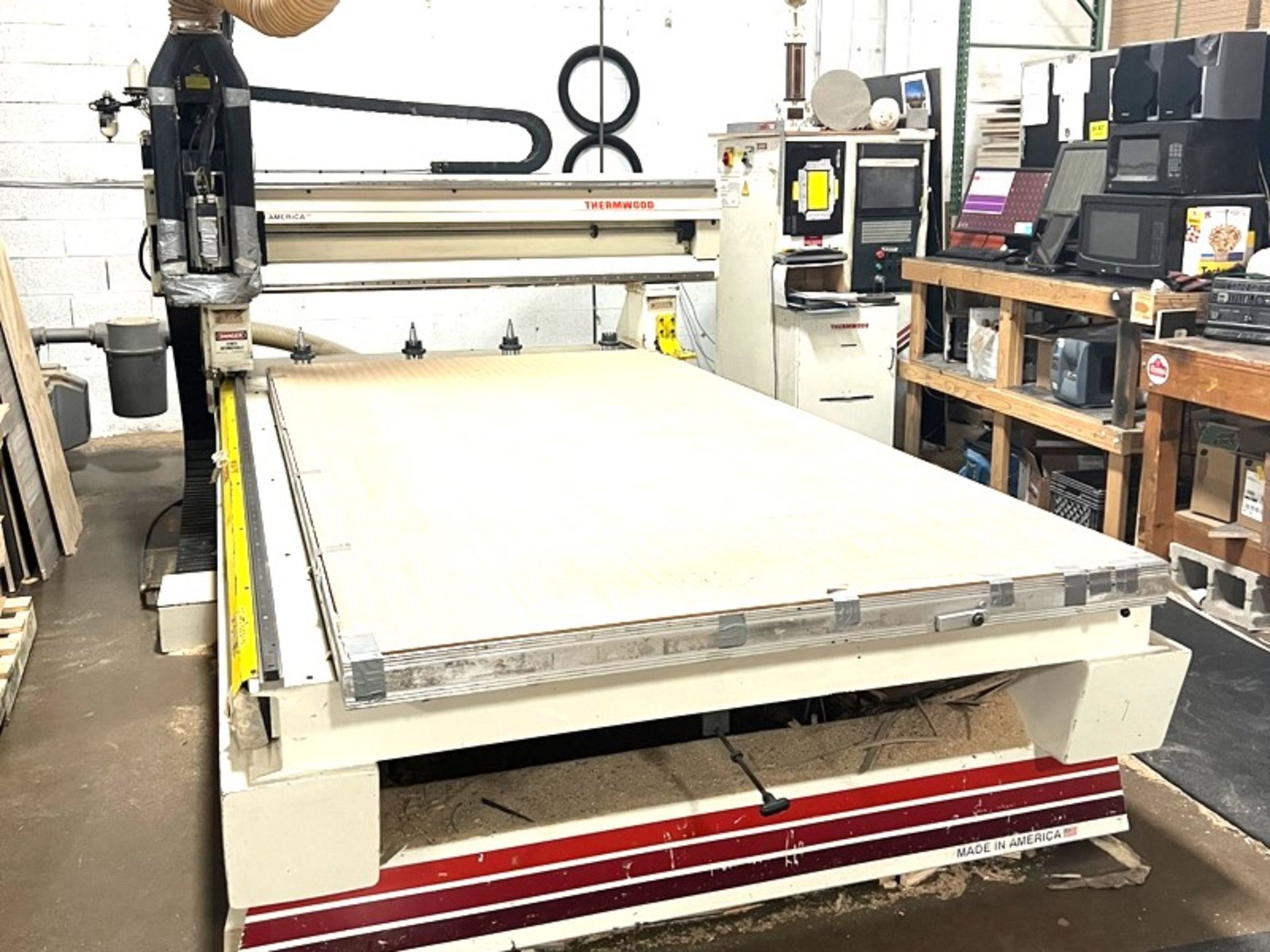 5'X10' THERMWOOD CS45 3-AXIS CNC ROUTER WITH GEN 2, S/N CS450740406