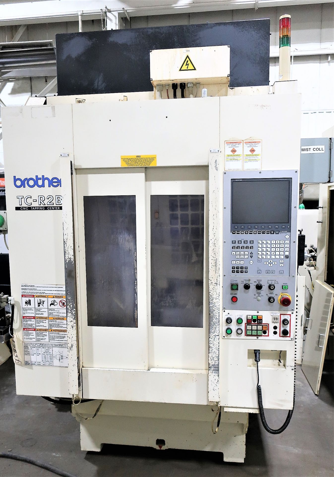 BROTHER TC-R2B CNC DRILL TAP VERTICAL MACHINING CENTER, S/N 111879, NEW 2012