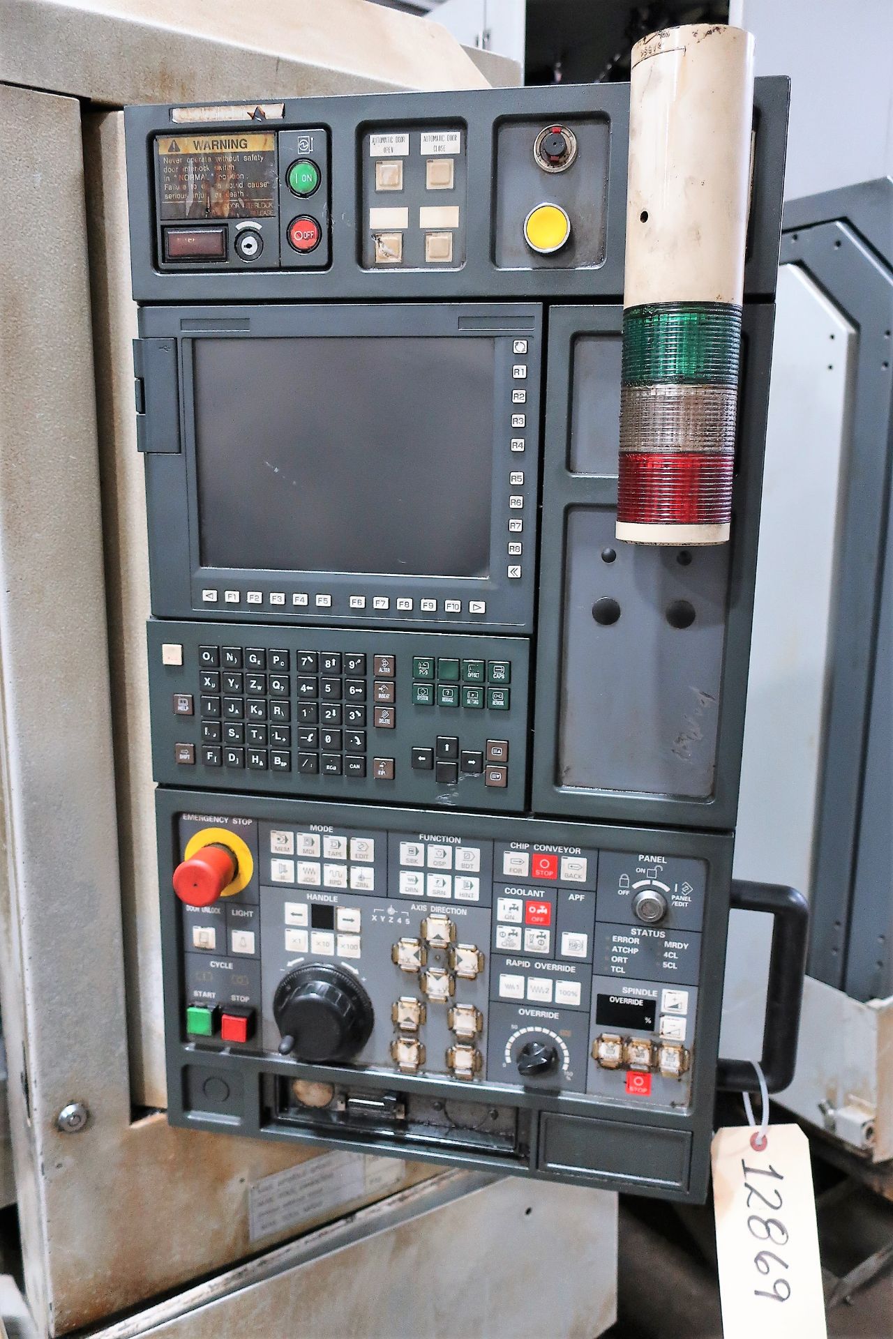MORI SEIKI NV5000A/40 4-AXIS CNC VERTICAL MACHINING CENTER, S/N NV501BB0029, NEW 2002 - Image 2 of 9