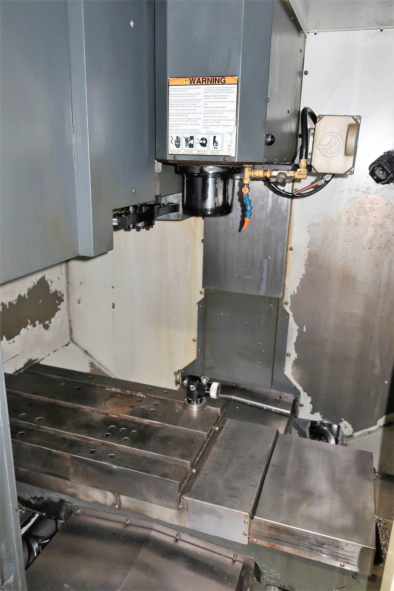 HAAS DT-1 4-AXIS READY CNC DRILL/TAP VERTICAL MACHINING CENTER, S/N 1089527, NEW 2011 - Image 3 of 10