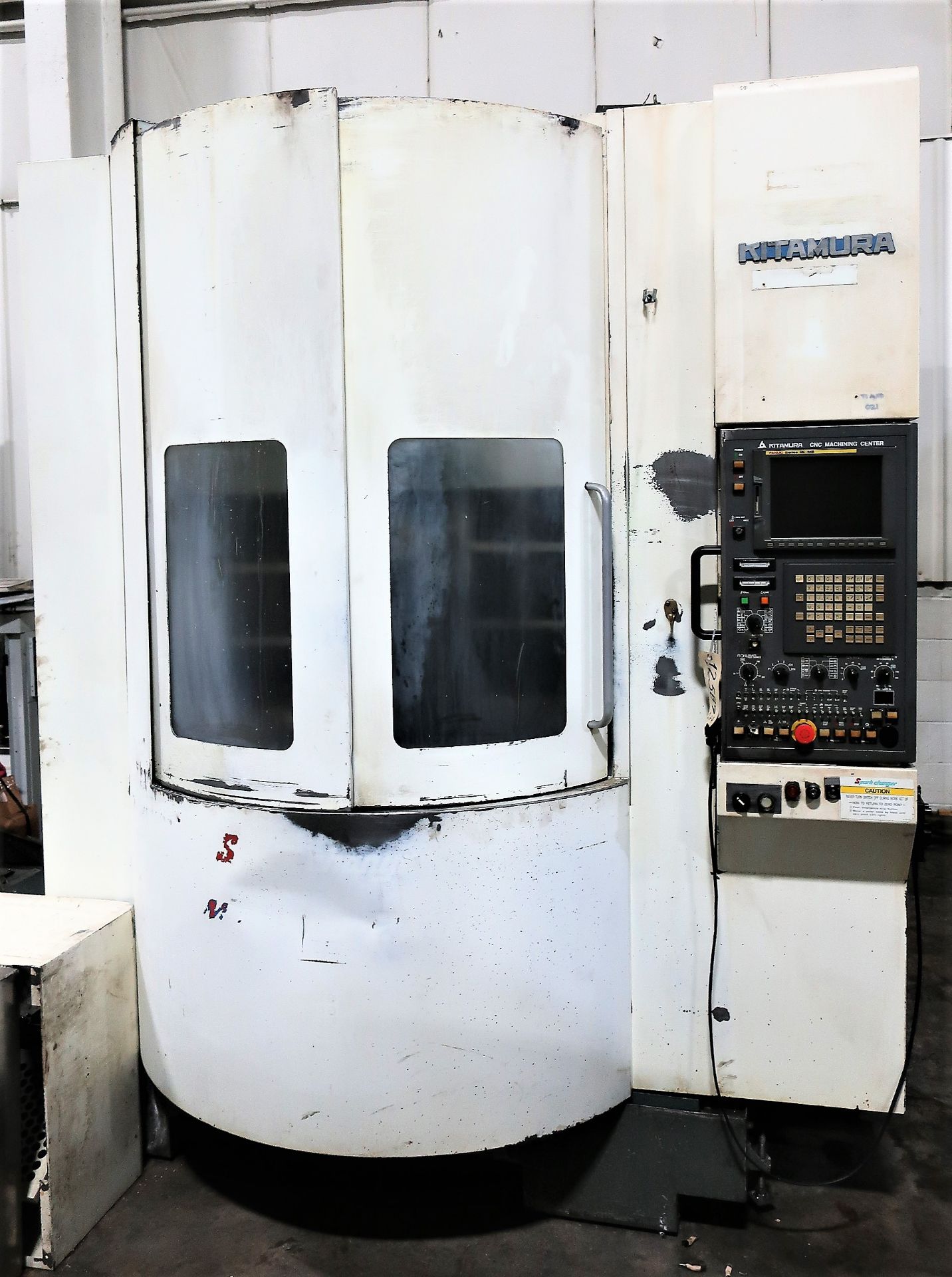 KITAMURA MYCENTER 2XIF SPARKCHARGER HIGH SPEED VERTICAL MACHINING CENTER, S/N 07679, NEW 2005