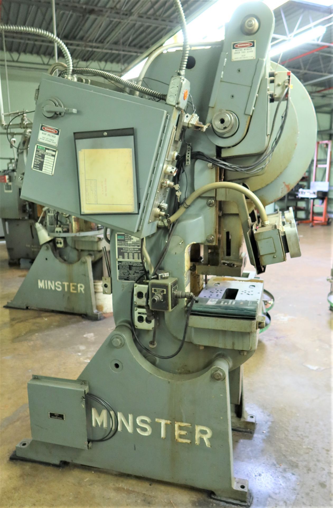 22 TON MINSTER #3 HIGH SPEED OBI PRESS, S/N 20815 - Image 6 of 8