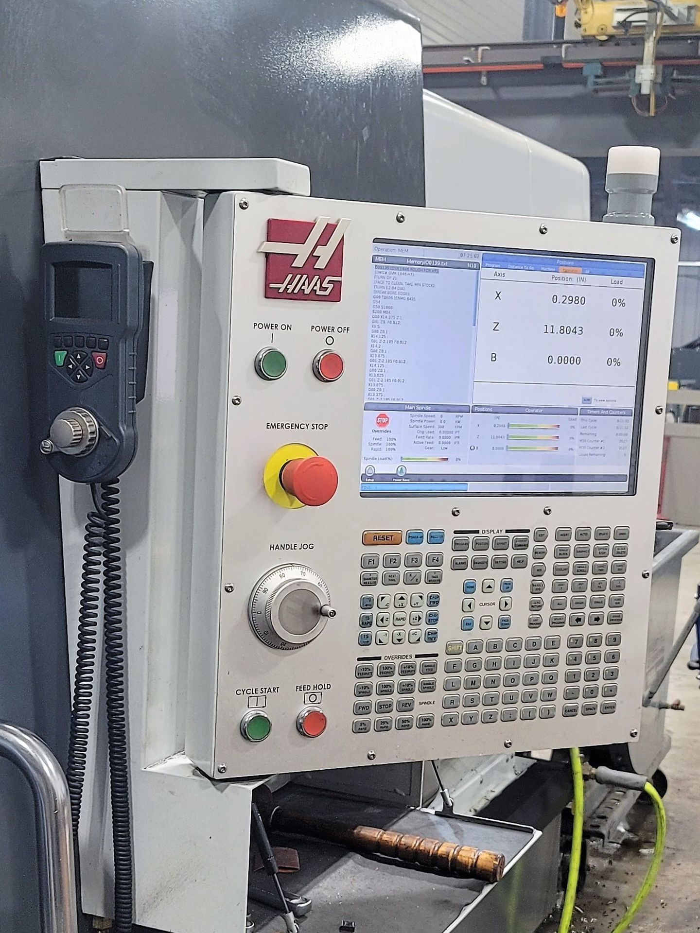 2019 Haas ST-40L CNC Lathe - Image 7 of 11