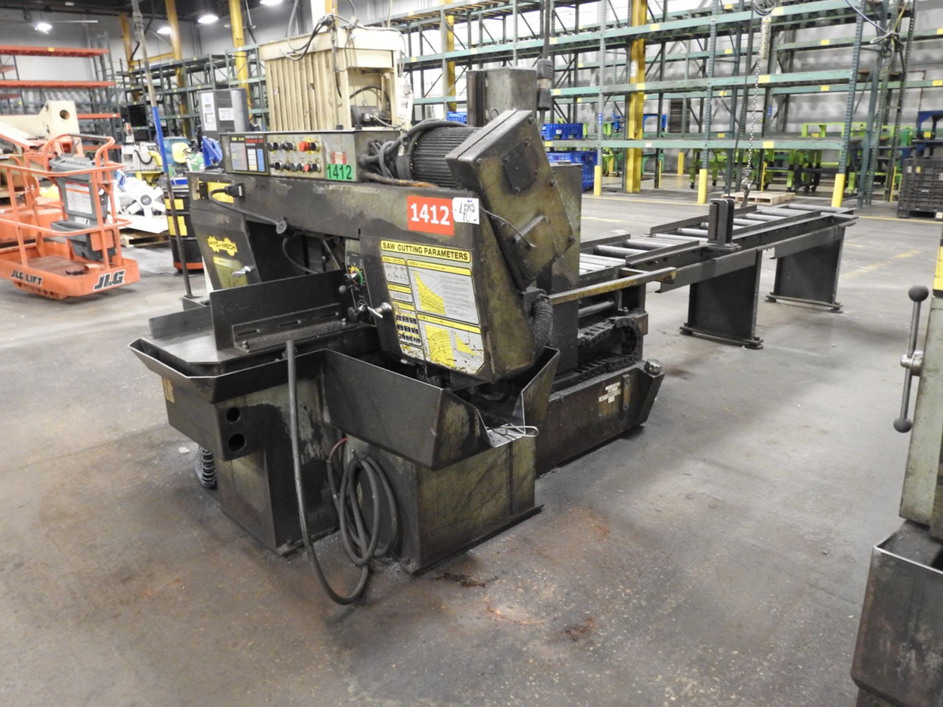 Hyd-Mech H-12 Horizontal Band Saw - Image 6 of 17