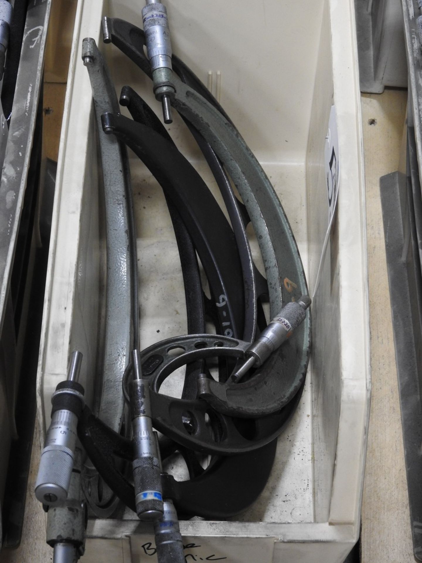 (1) Tote Of Various Size Mitutoyo Outside Micrometers - Image 2 of 2