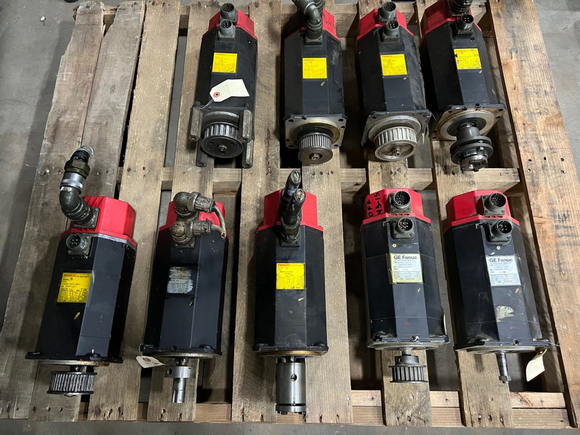 (9) Fanuc AC Servo Motors