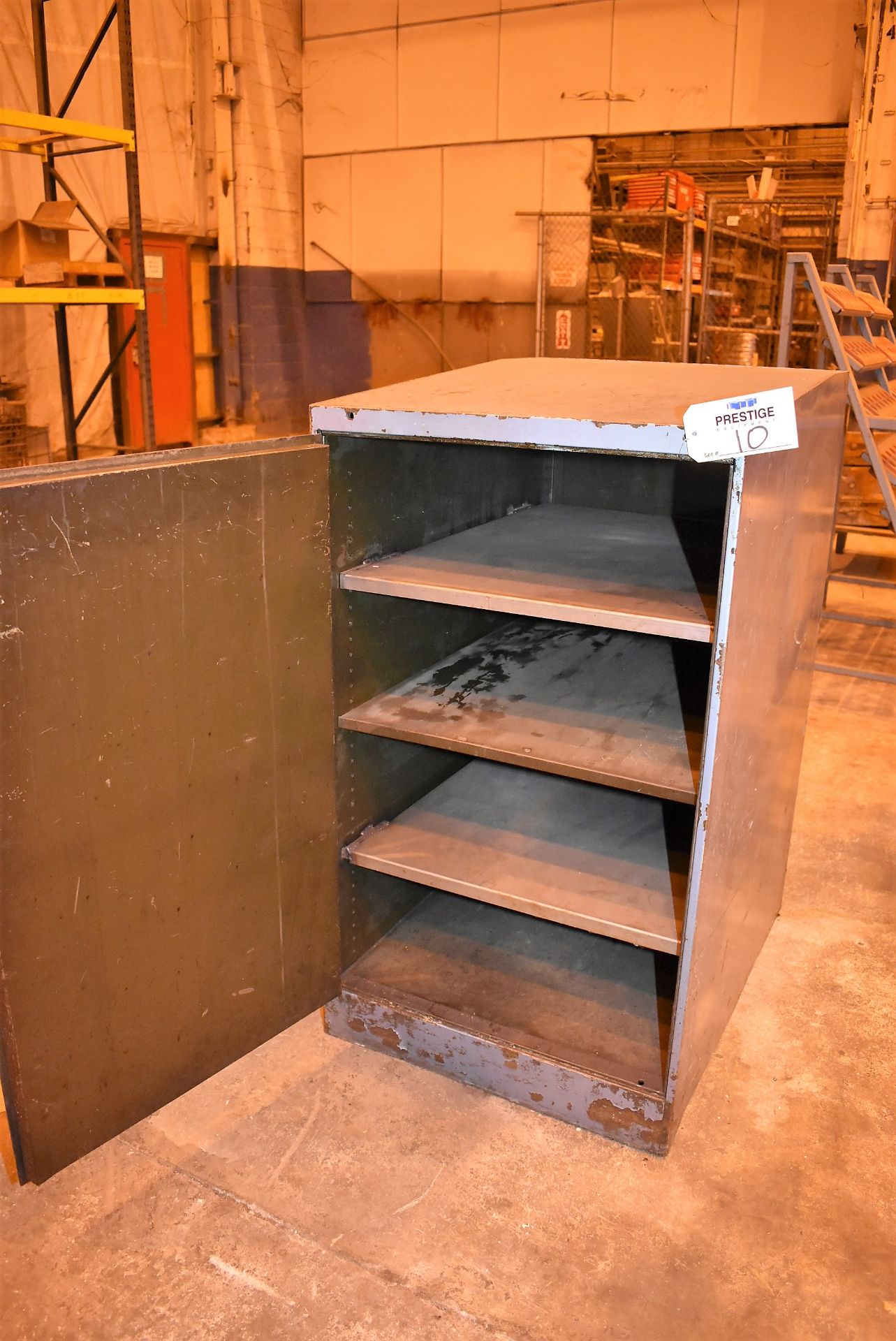 (4) Shelf Metal Cabinet - Image 2 of 2