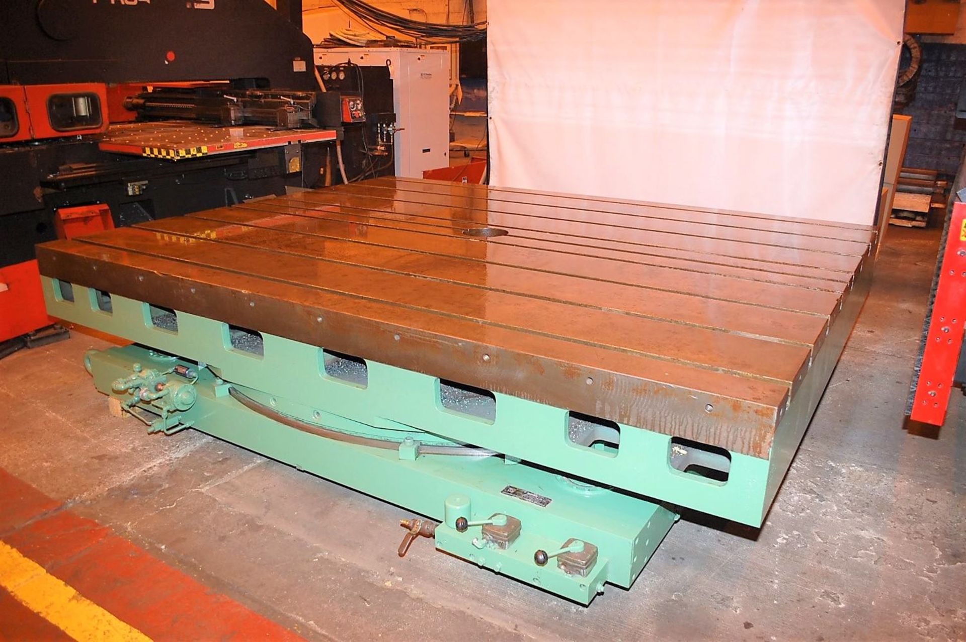 96" x 120" Giddings & Lewis Hydrostatic Rotary Table - Image 2 of 5