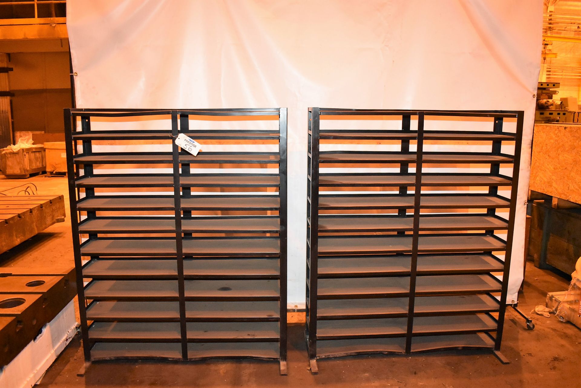 (2) Free Standing Storage Racks - Image 2 of 2