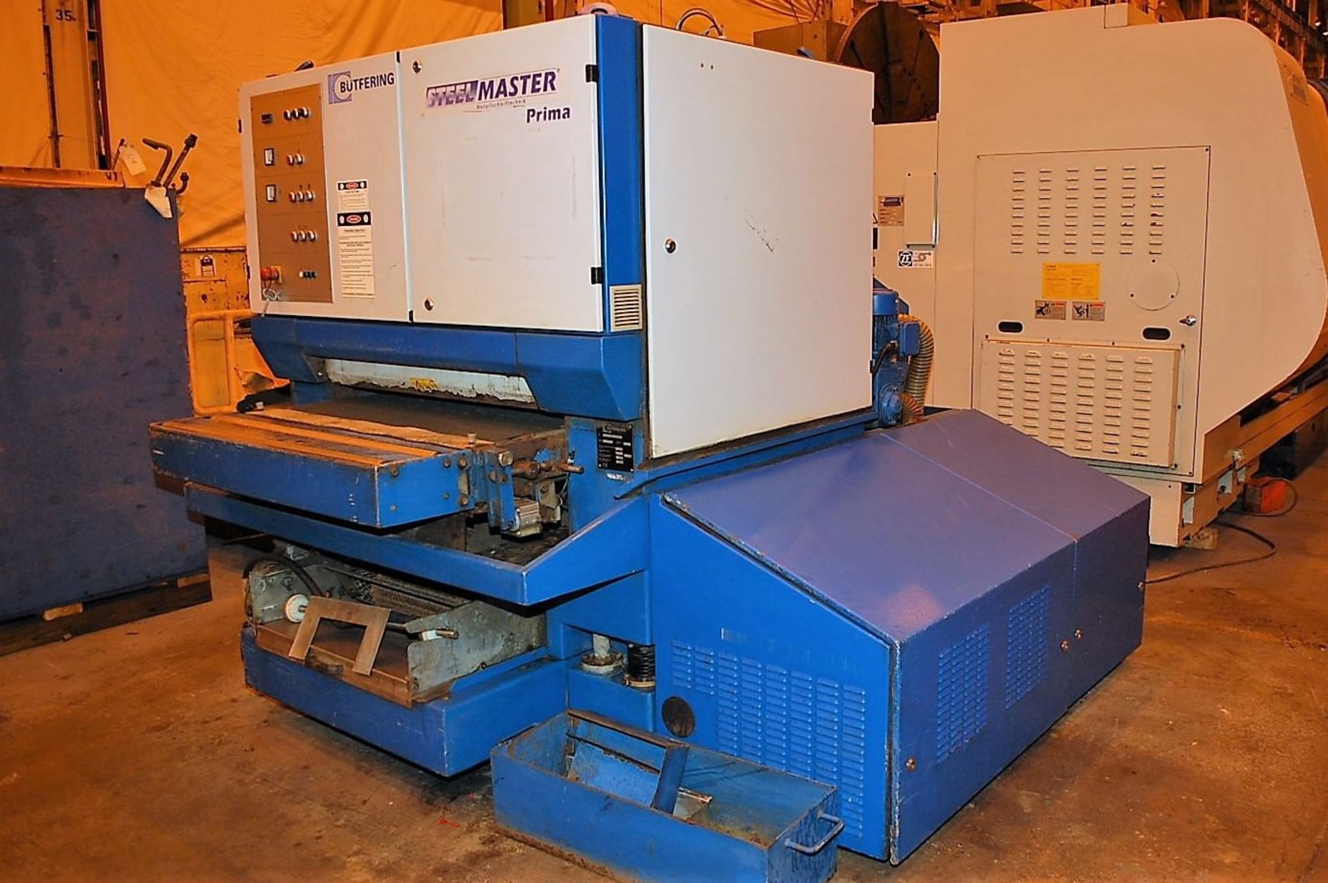 Steelmaster Prima W209-RD 37" Wet Deburring & Finishing Machine