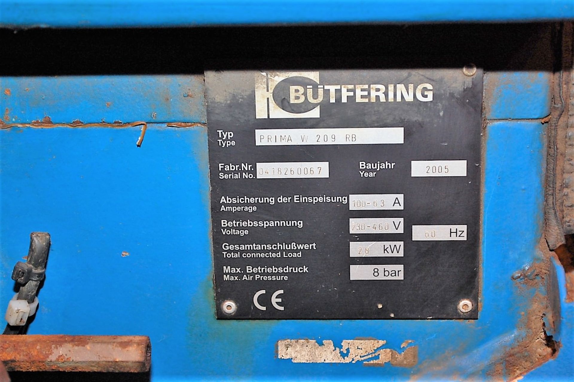 Steelmaster Prima W209-RD 37" Wet Deburring & Finishing Machine - Image 9 of 9