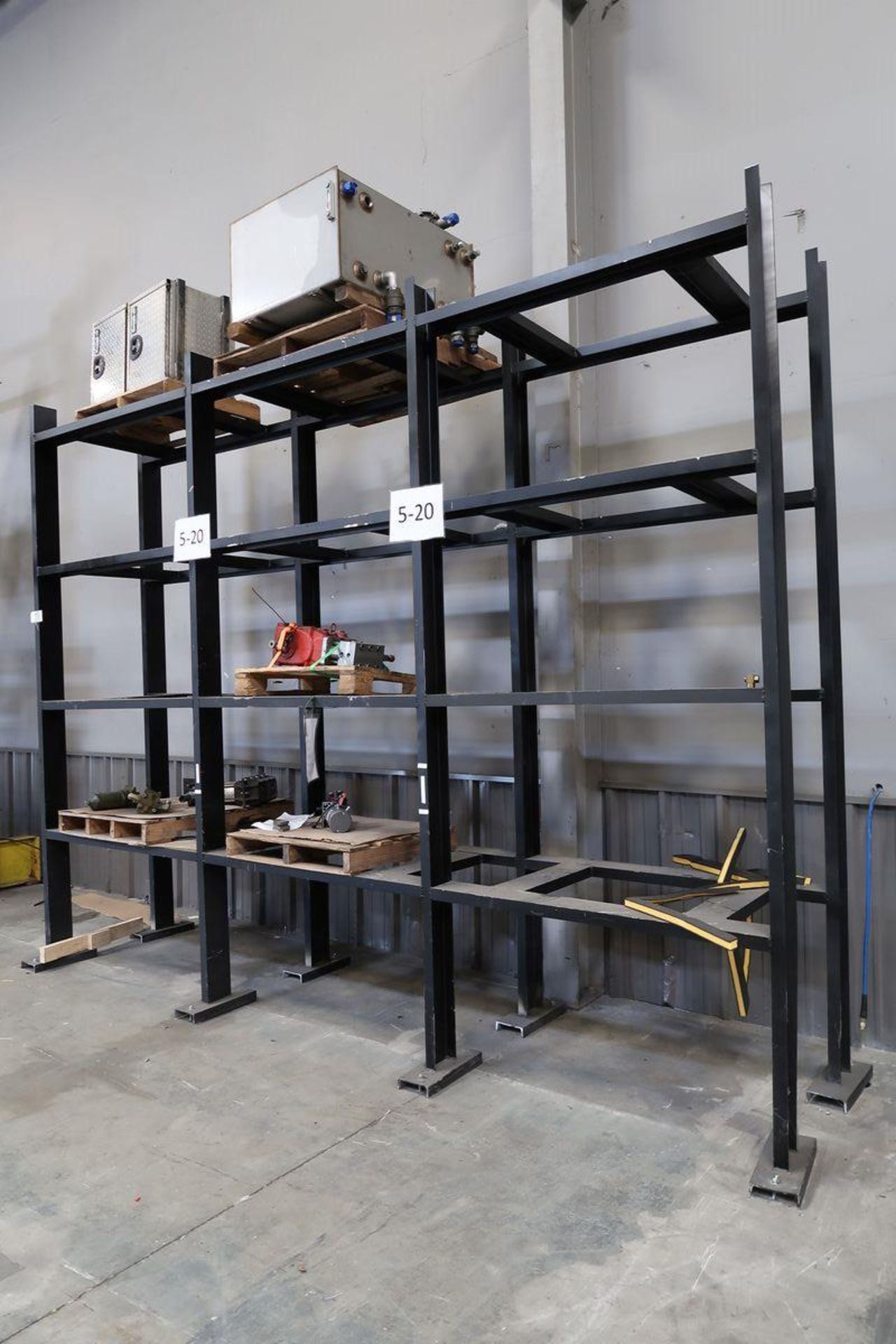 3-Section 4-Tier Heavy Duty Steel Rack - Image 2 of 2