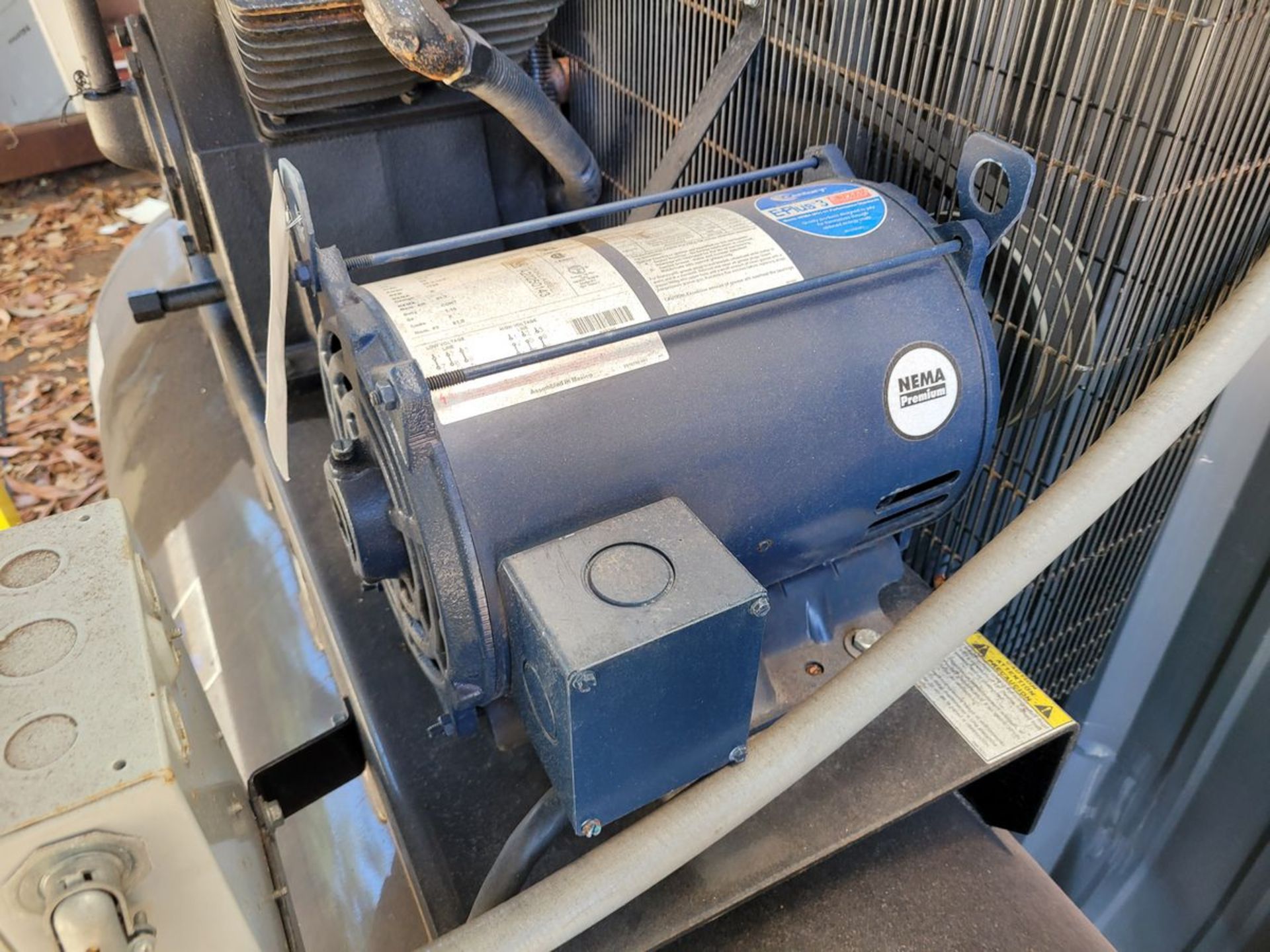 Industrial Air Machine Mdl. IH9919910 10HP Horizontal Air Compressor - Image 4 of 6