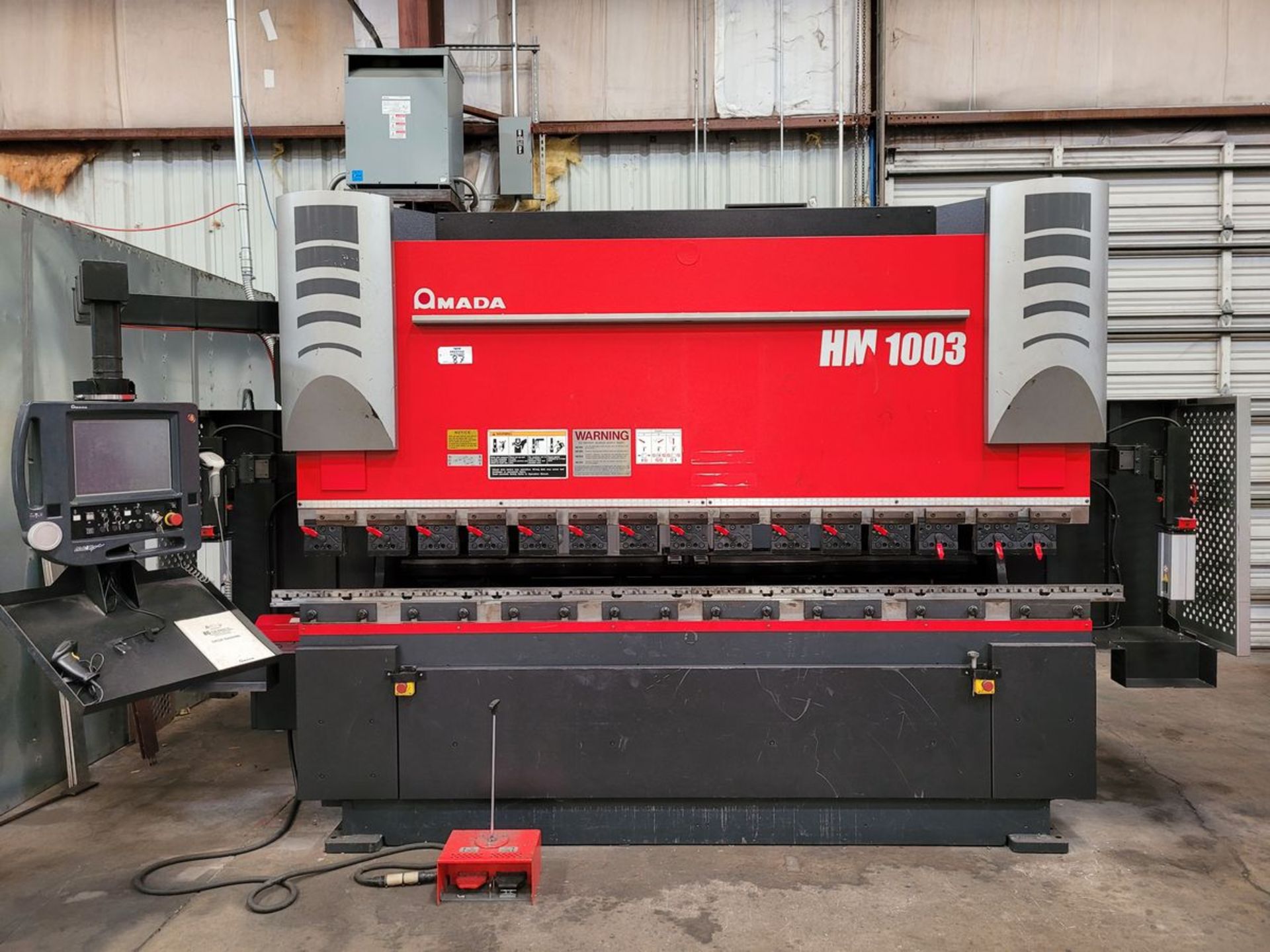 2018 Amada HM1003 110 Ton x 10’2”, 7-Axis CNC Press Brake - Image 2 of 12