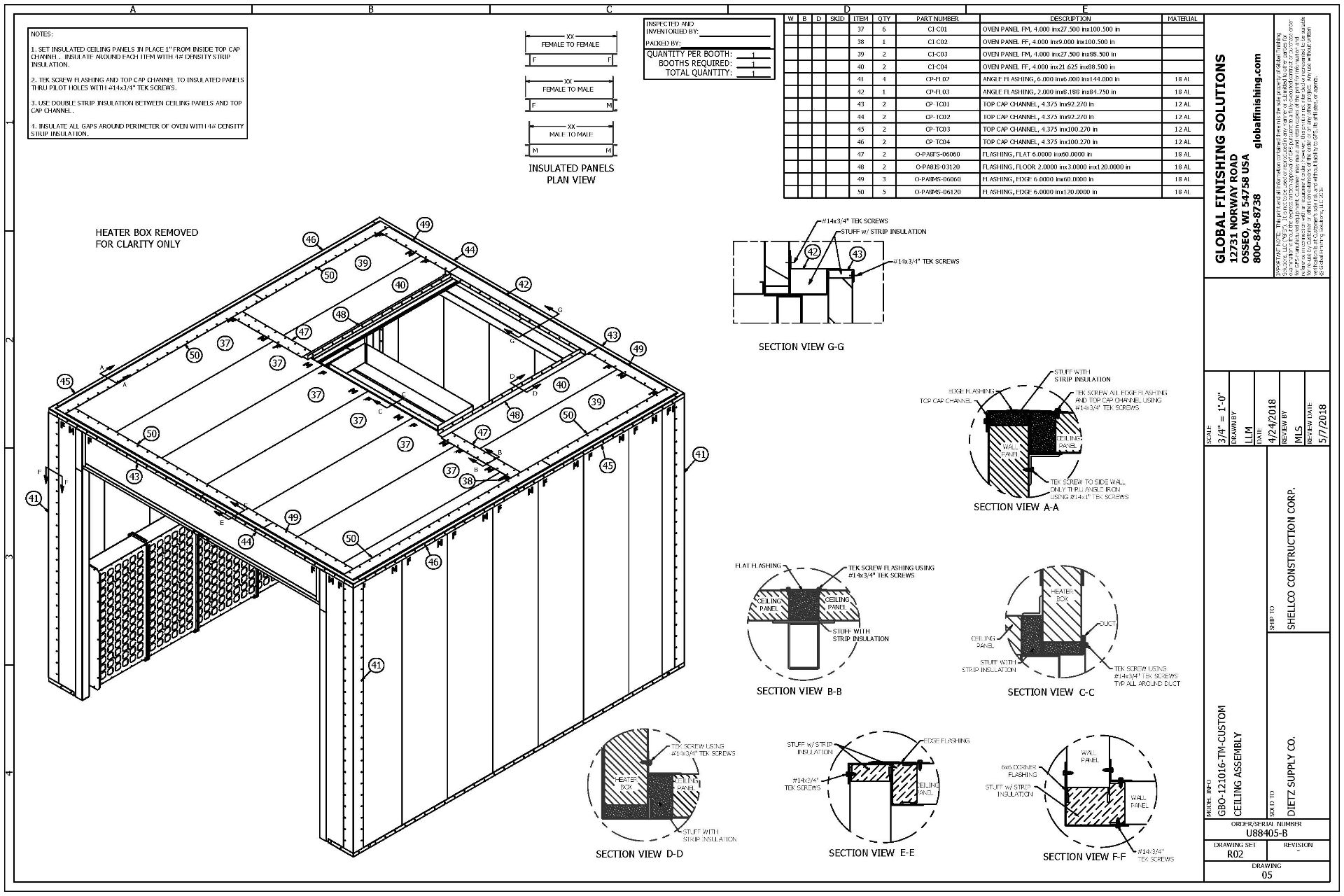 2018 Global Finishing Solutions Batch Process Oven - Image 12 of 14