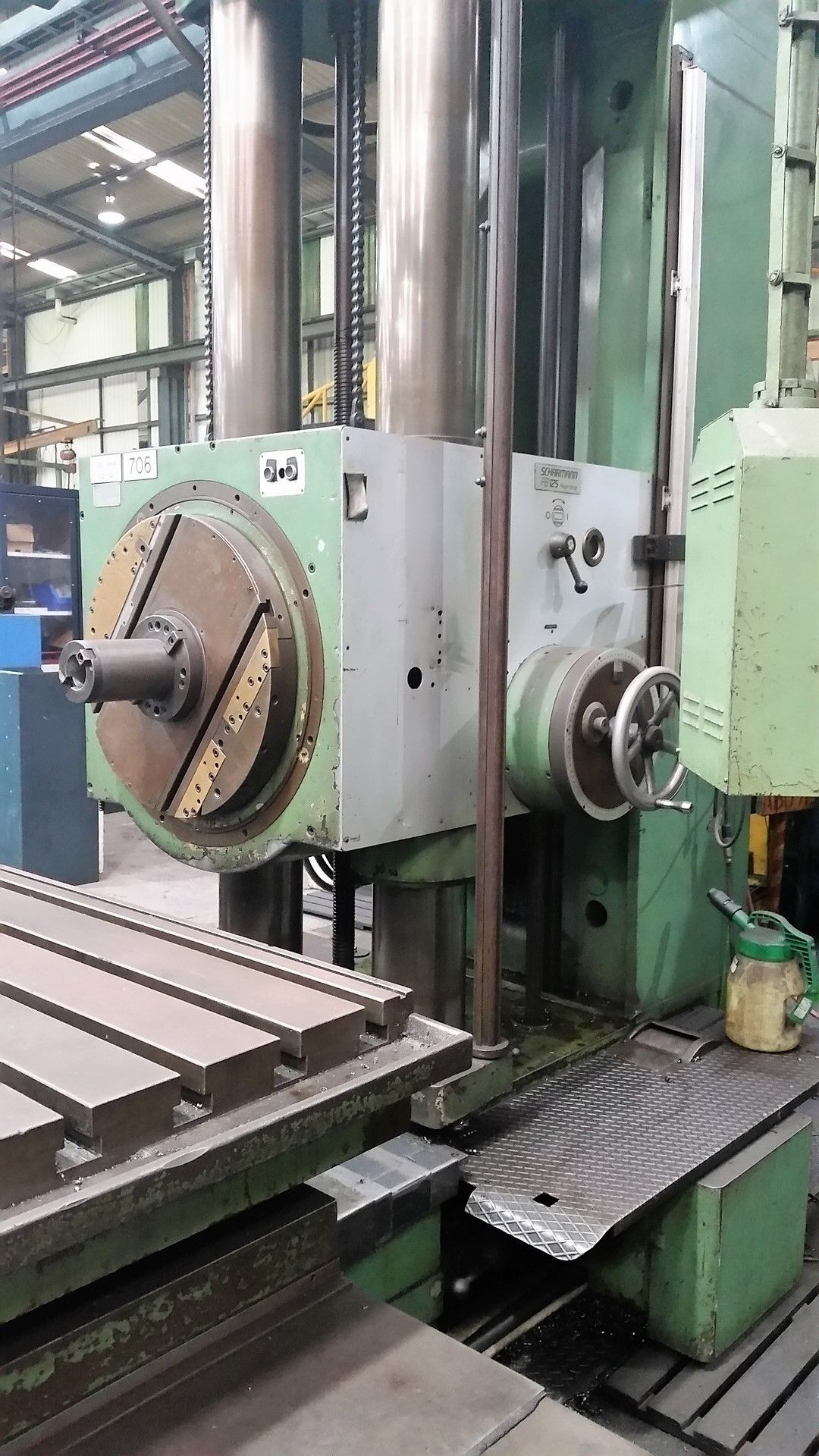 4.92" Scharmann Repromat 125 Horizontal Boring Mill - Image 4 of 10