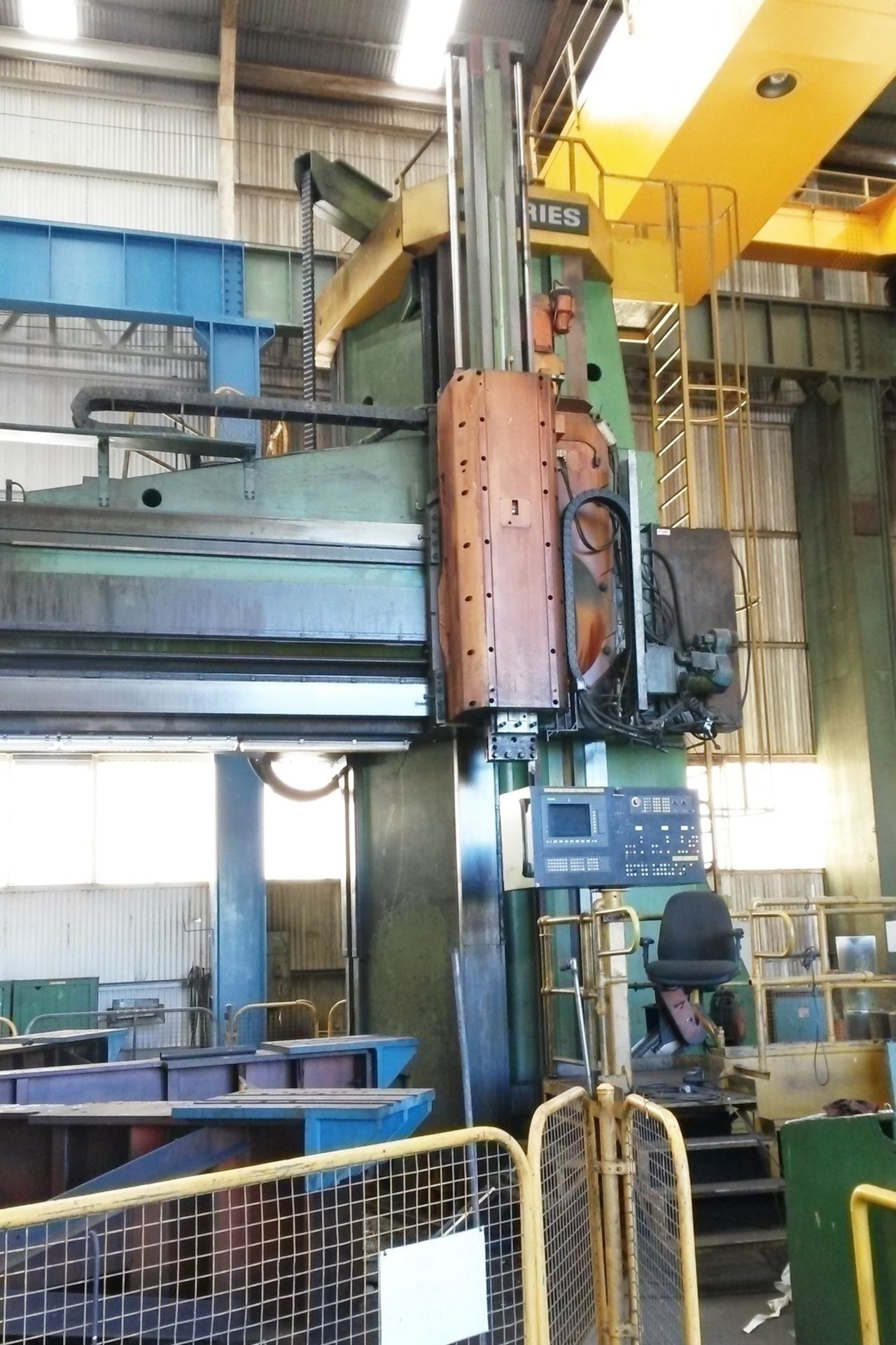 Dorries SDE600 CNC Vertical Boring Mill - Image 2 of 2