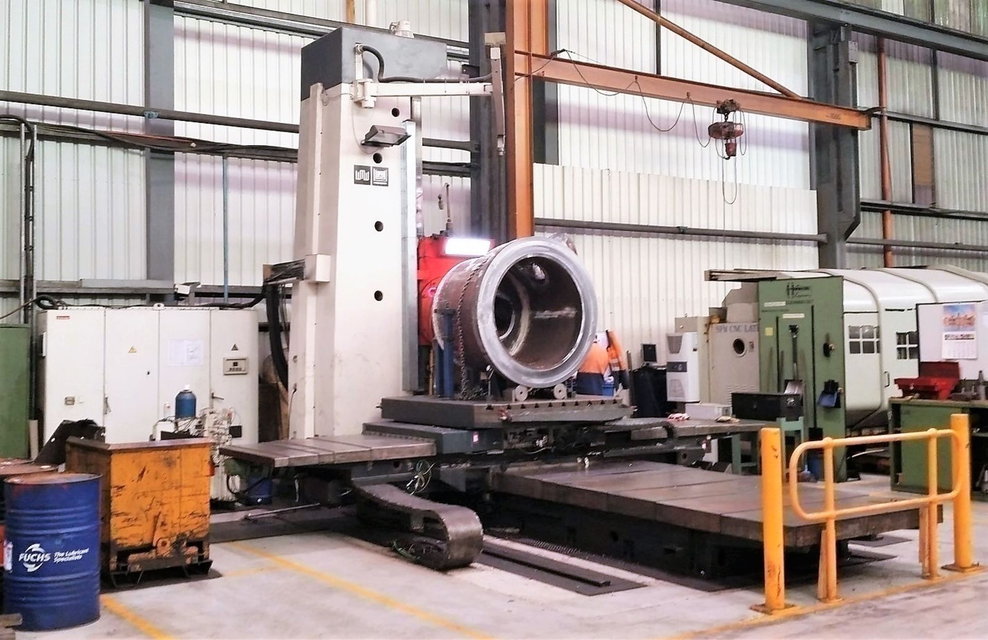 5.12" Union NC-130 CNC Horizontal Boring Mill