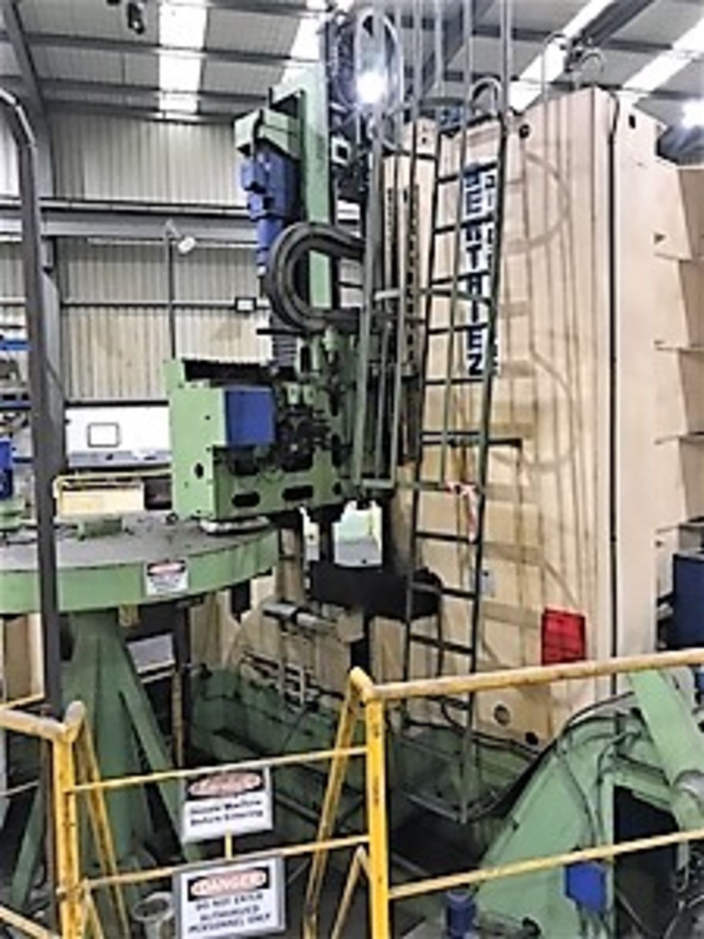 Berthiez LVM-200 CNC Vertical Boring Mill With Live Milling - Image 5 of 5