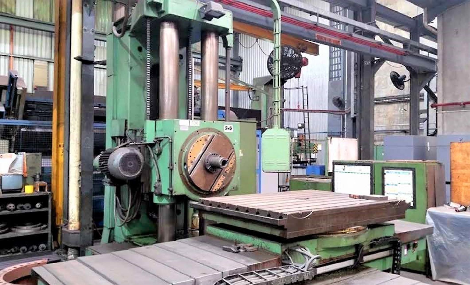 4.92" Scharmann Repromat 125 Horizontal Boring Mill