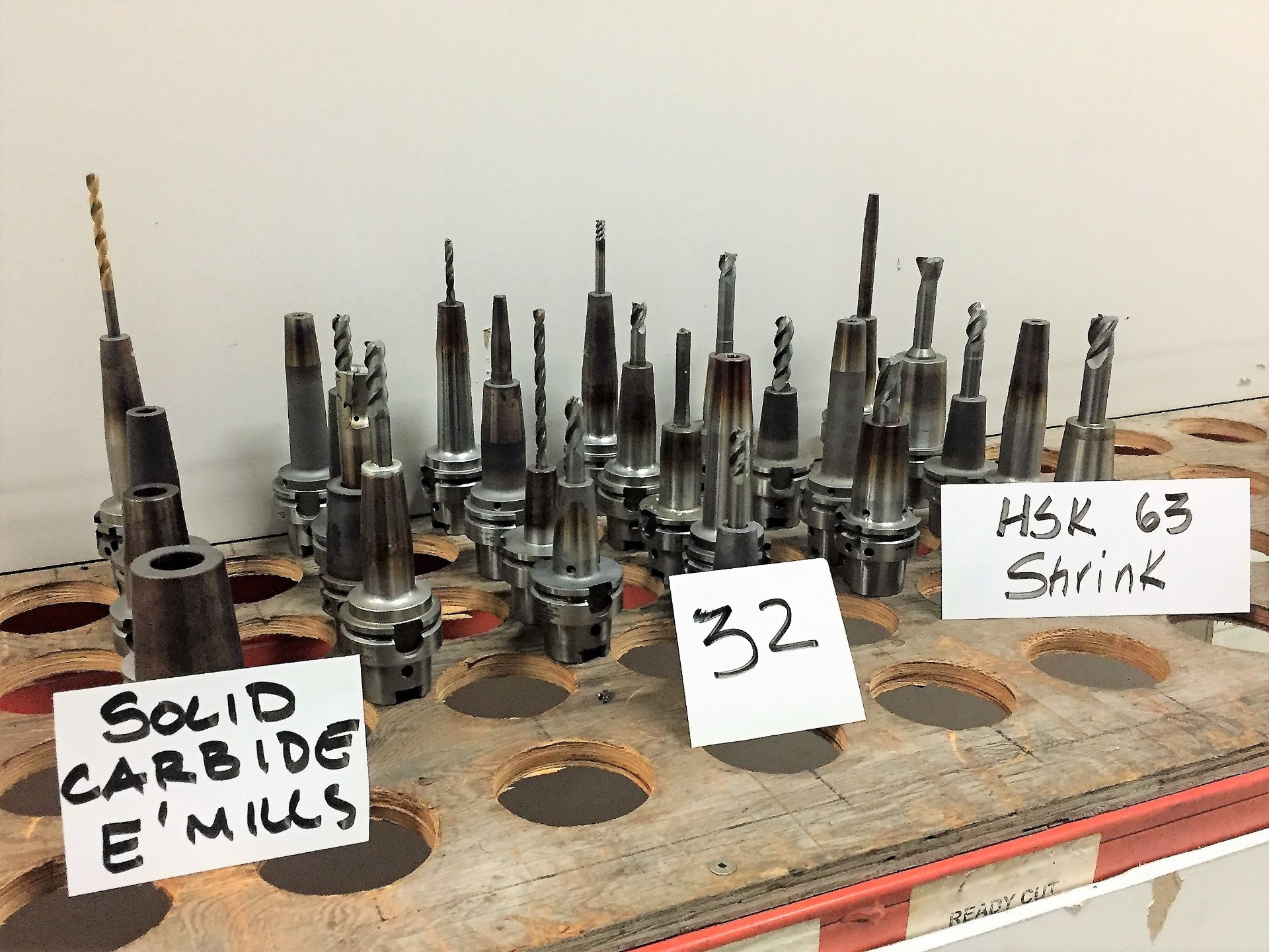 HSK 63 Tool Holders & Solid Carbide End Mills