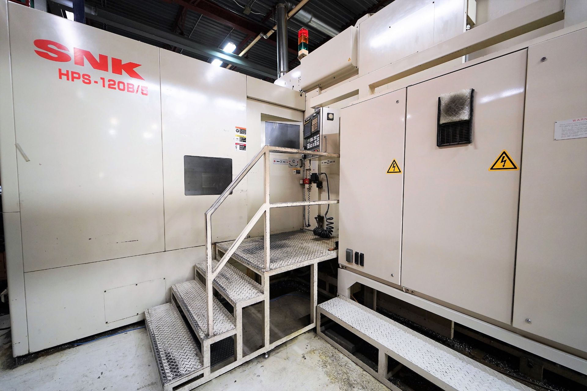 SNK HPS-120B 5-Axis CNC High Speed Aerospace Profiler & Machining Center With Pallet Changer - Image 3 of 20