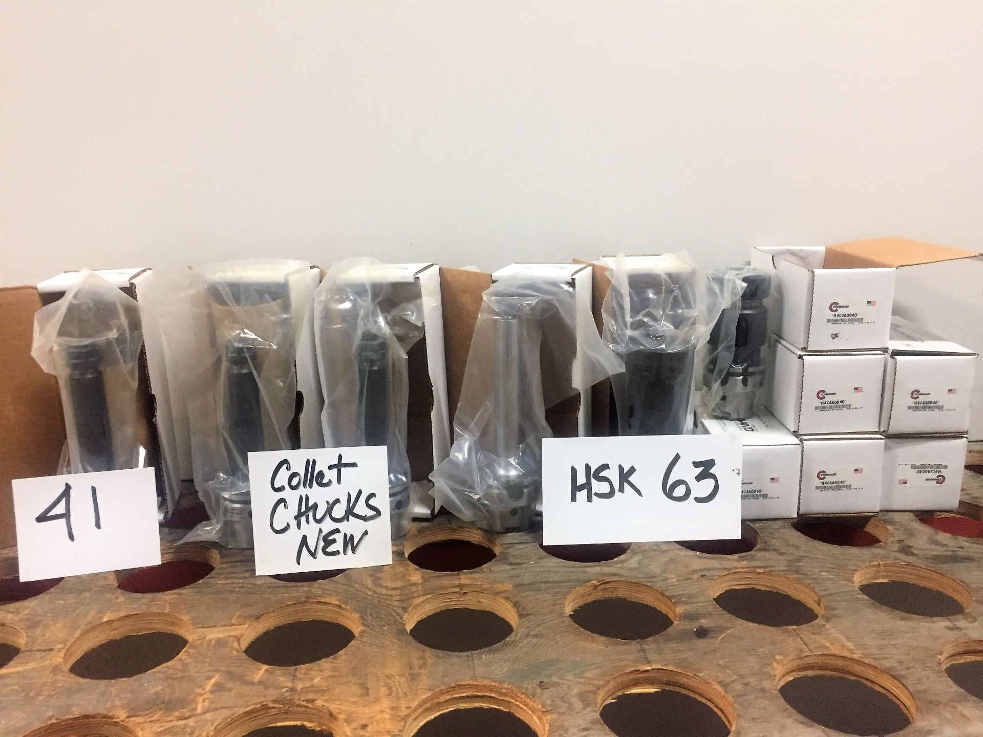 HSK 63 Tool Holders & New Collet Chucks