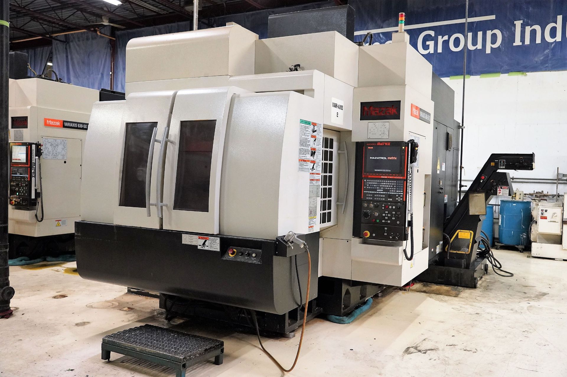 2008 Mazak Variax 630-5X-II 5-Axis CNC Vertical Machining Center With Trunnion Table, Pallet Changer